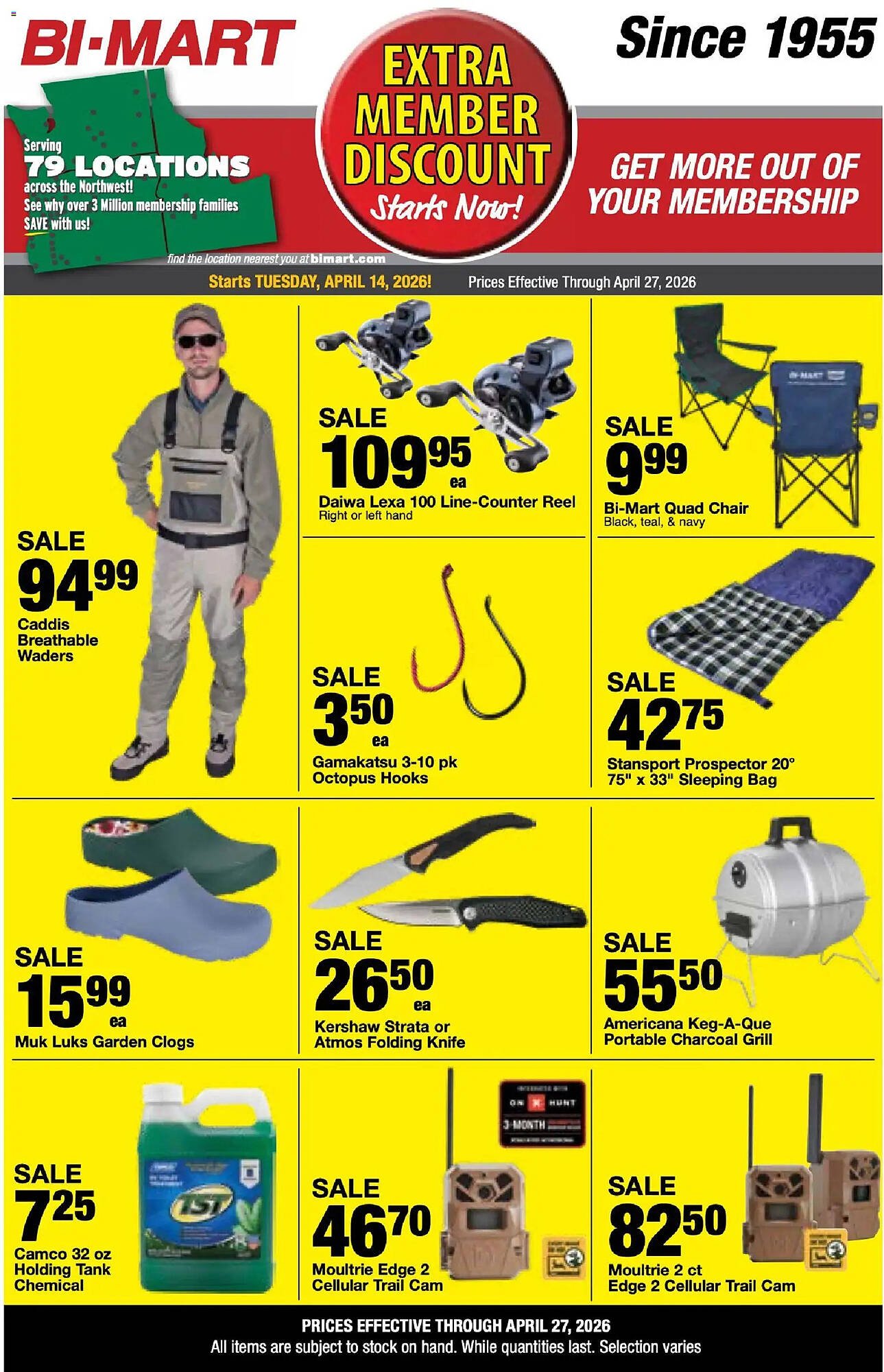 Bi-Mart weekly ad