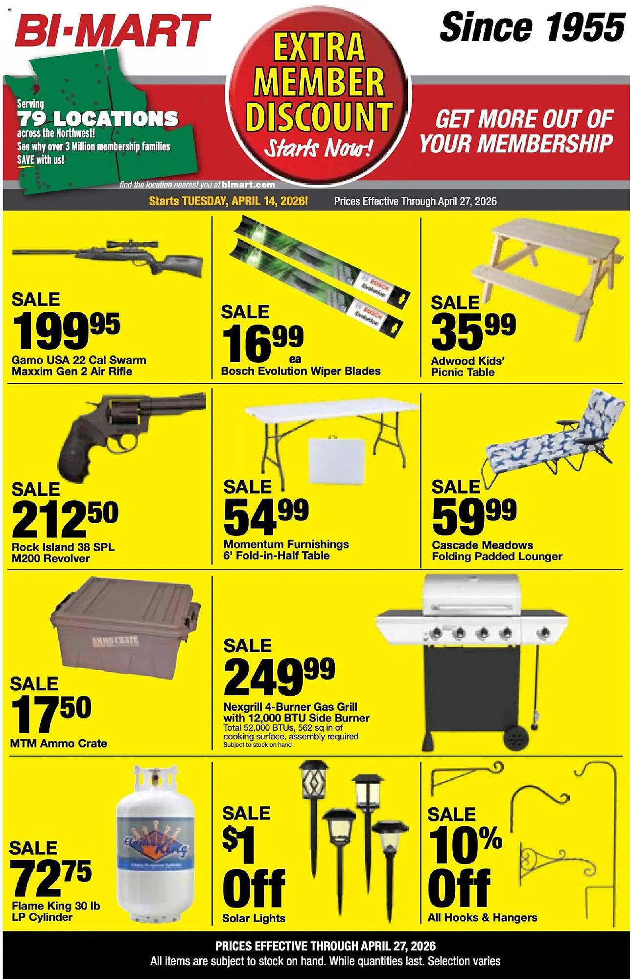 Bi-Mart weekly ad