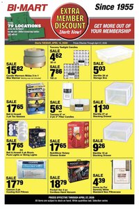 Bi-Mart weekly ad