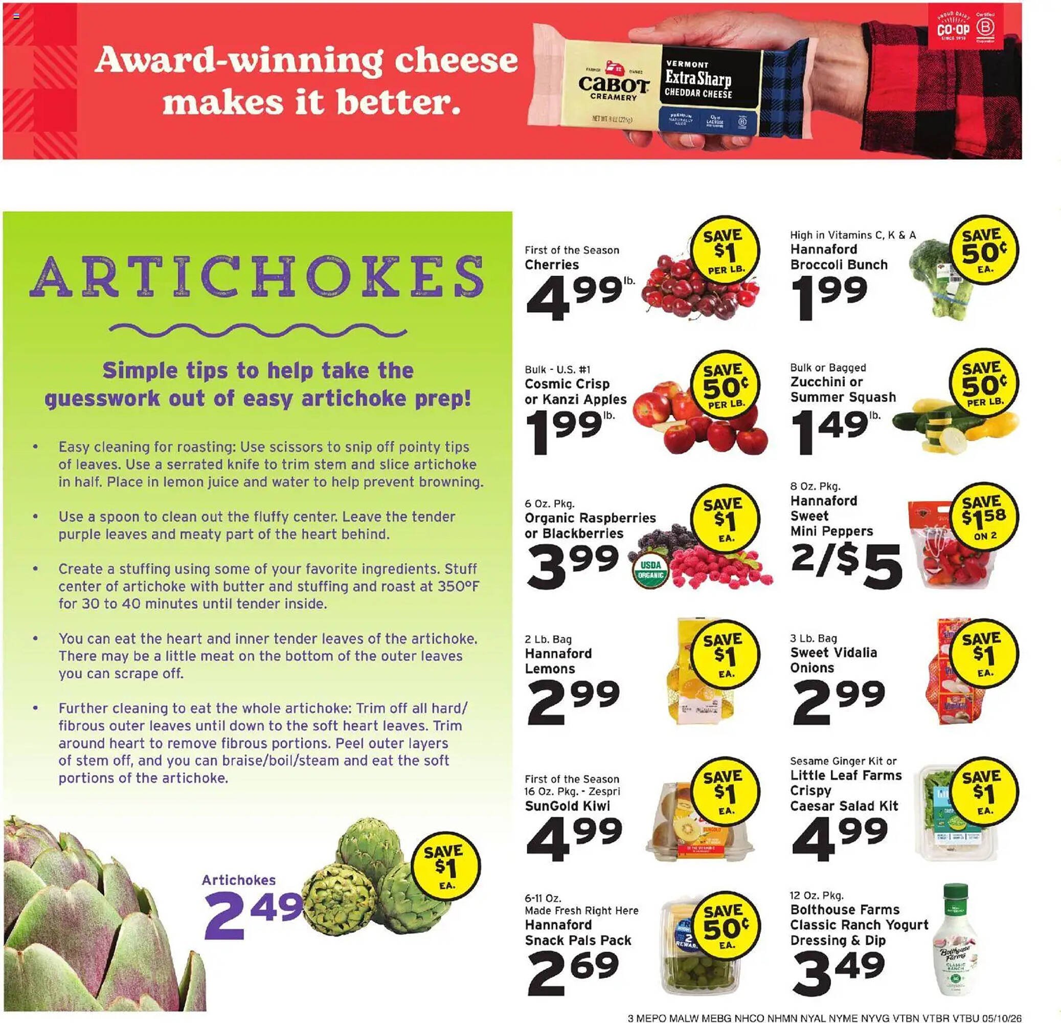 Hannaford flyer