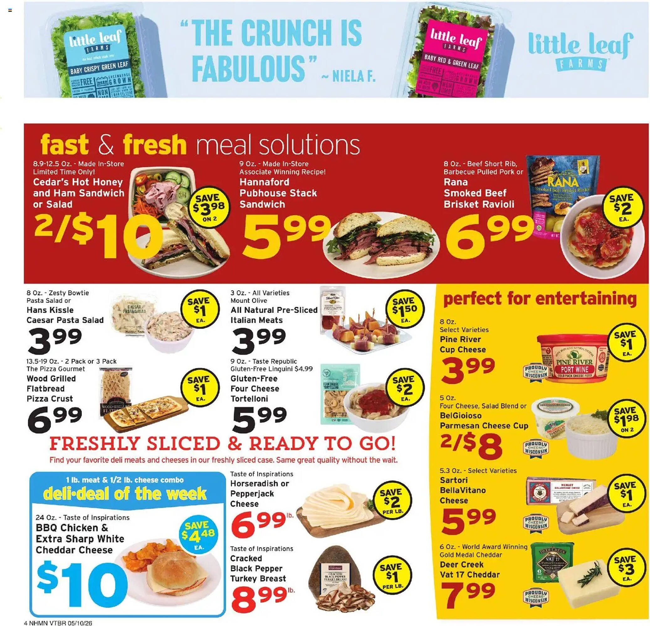 Hannaford flyer