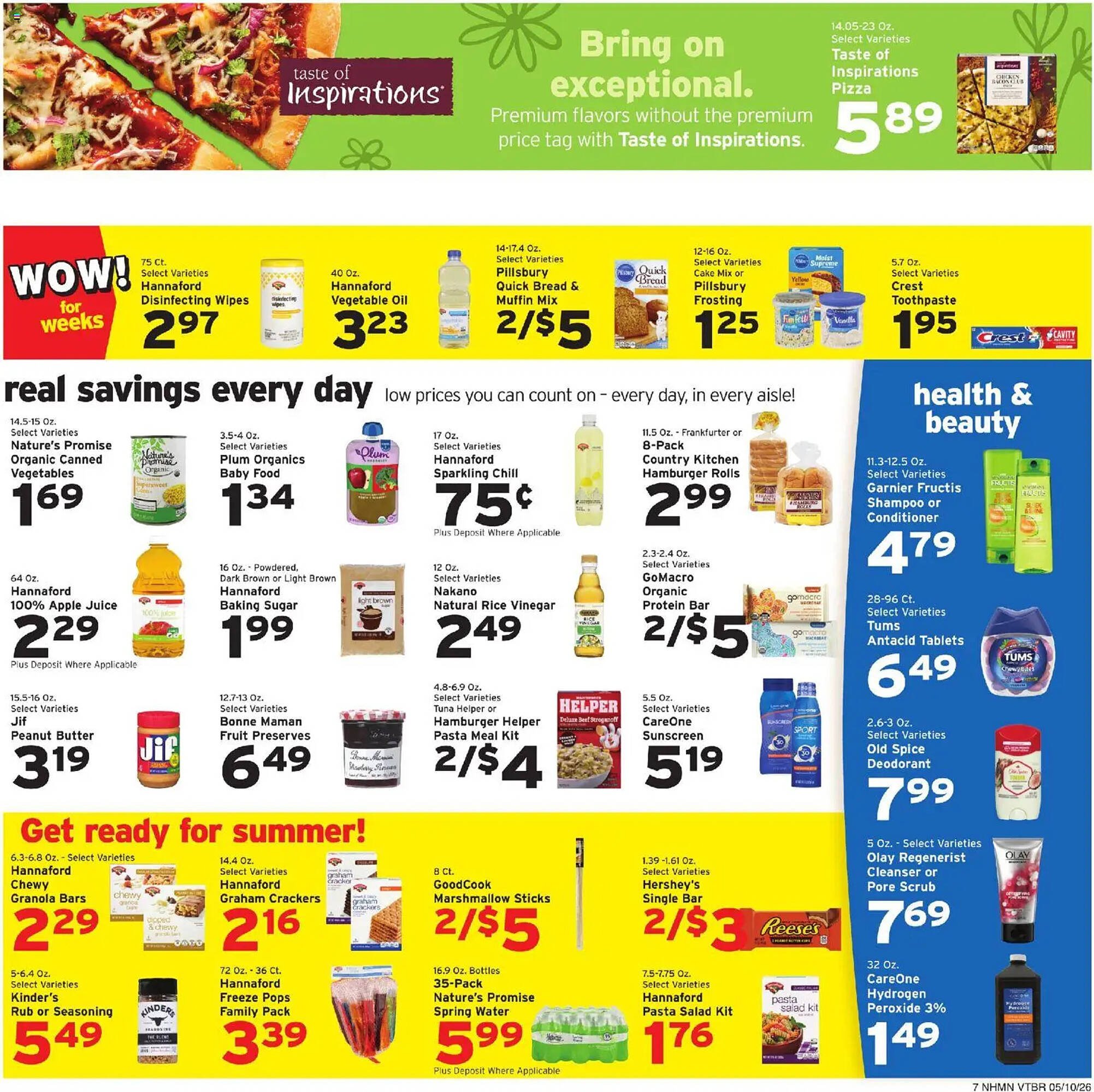 Hannaford flyer