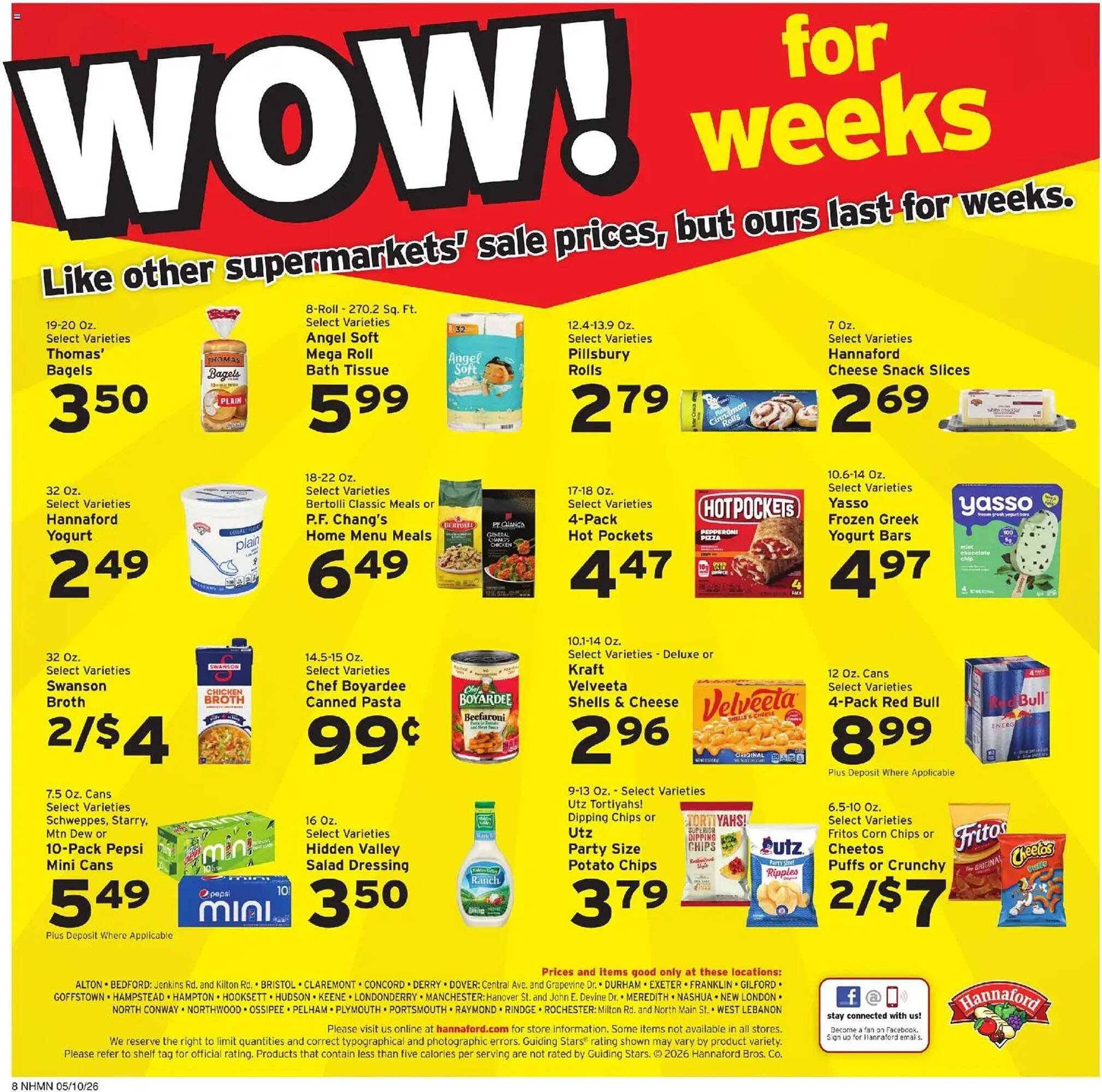Hannaford flyer