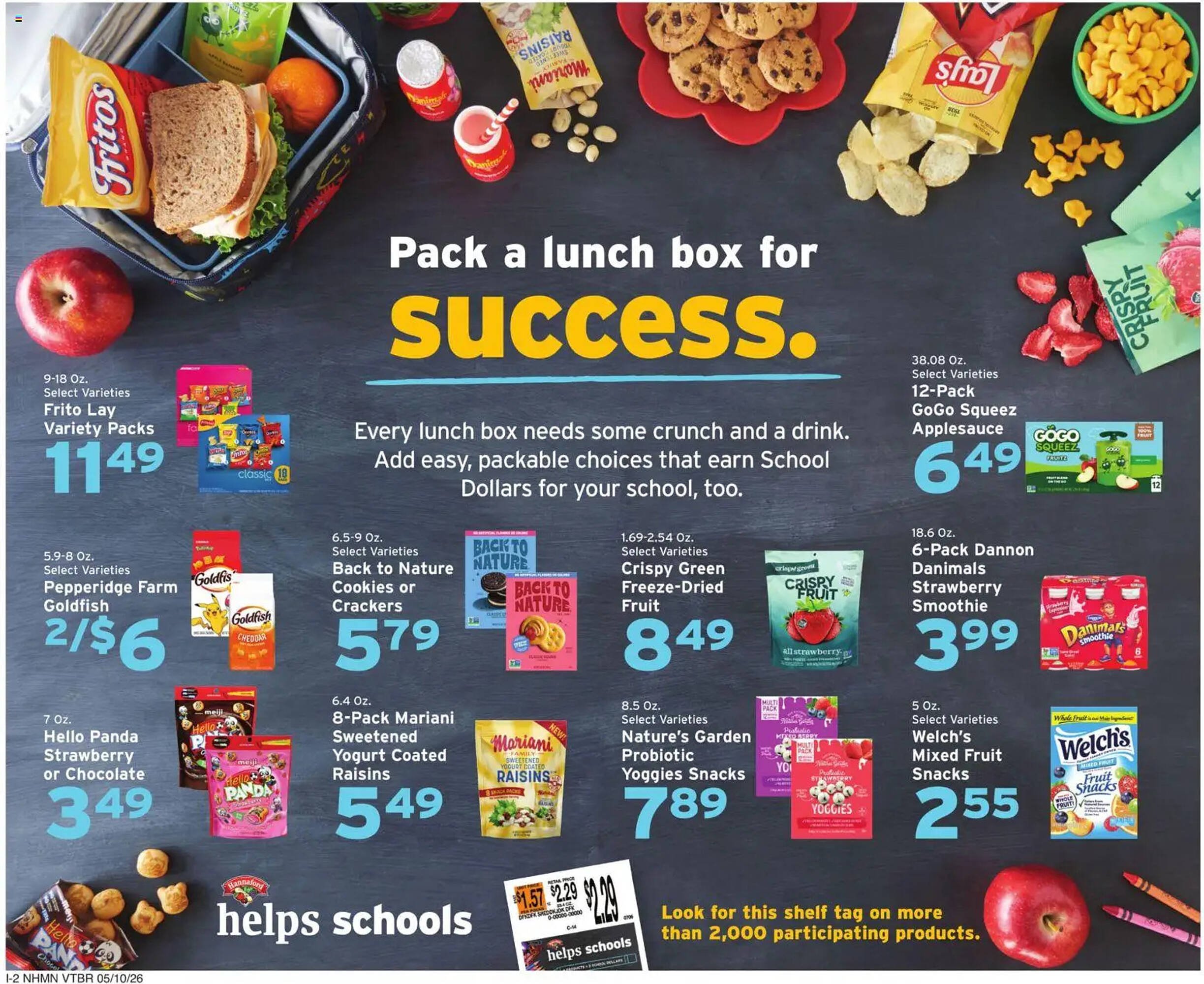 Hannaford flyer