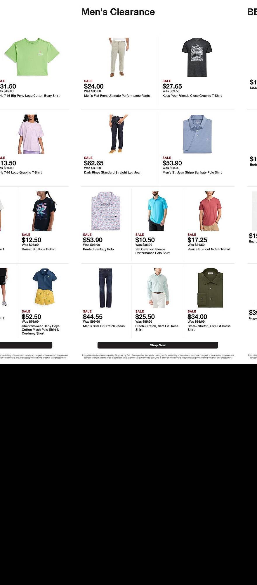 Belk weekly ad