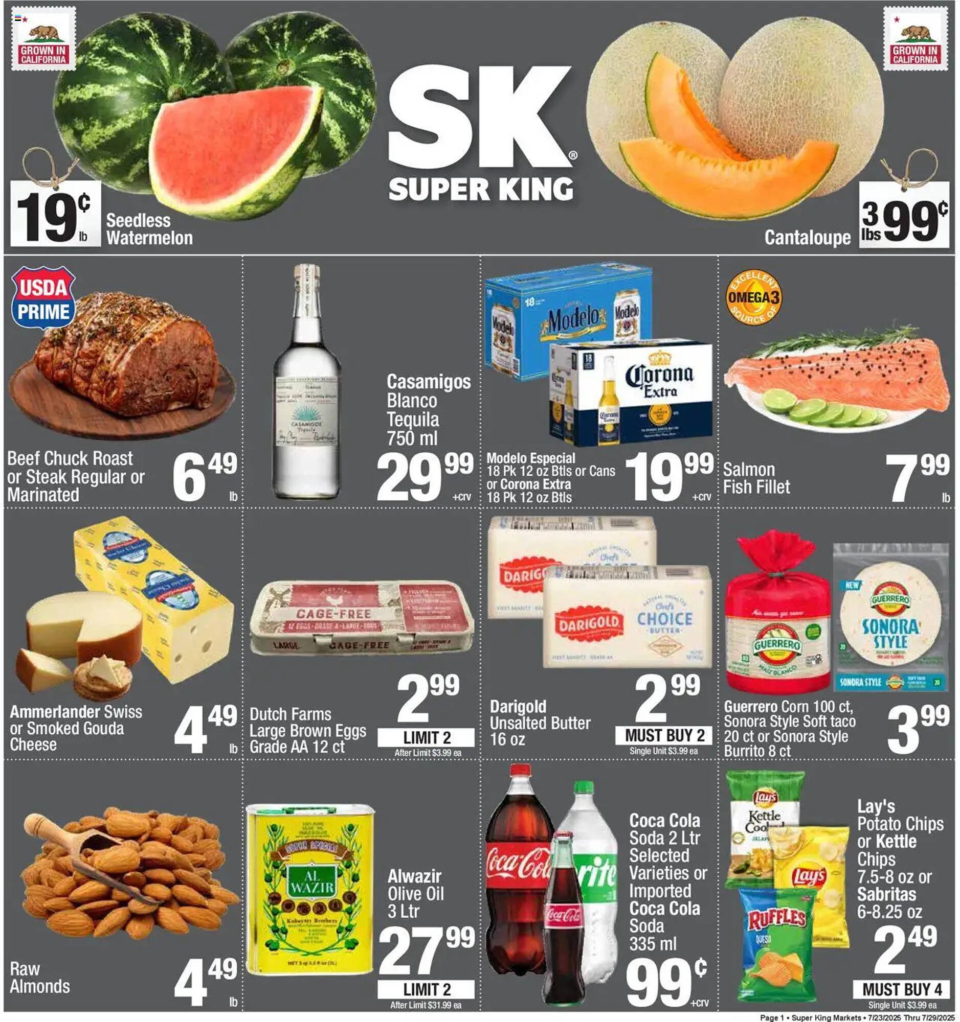 Super King Markets Weekly Ad (2025-07-23 - 2025-07-29) | 1