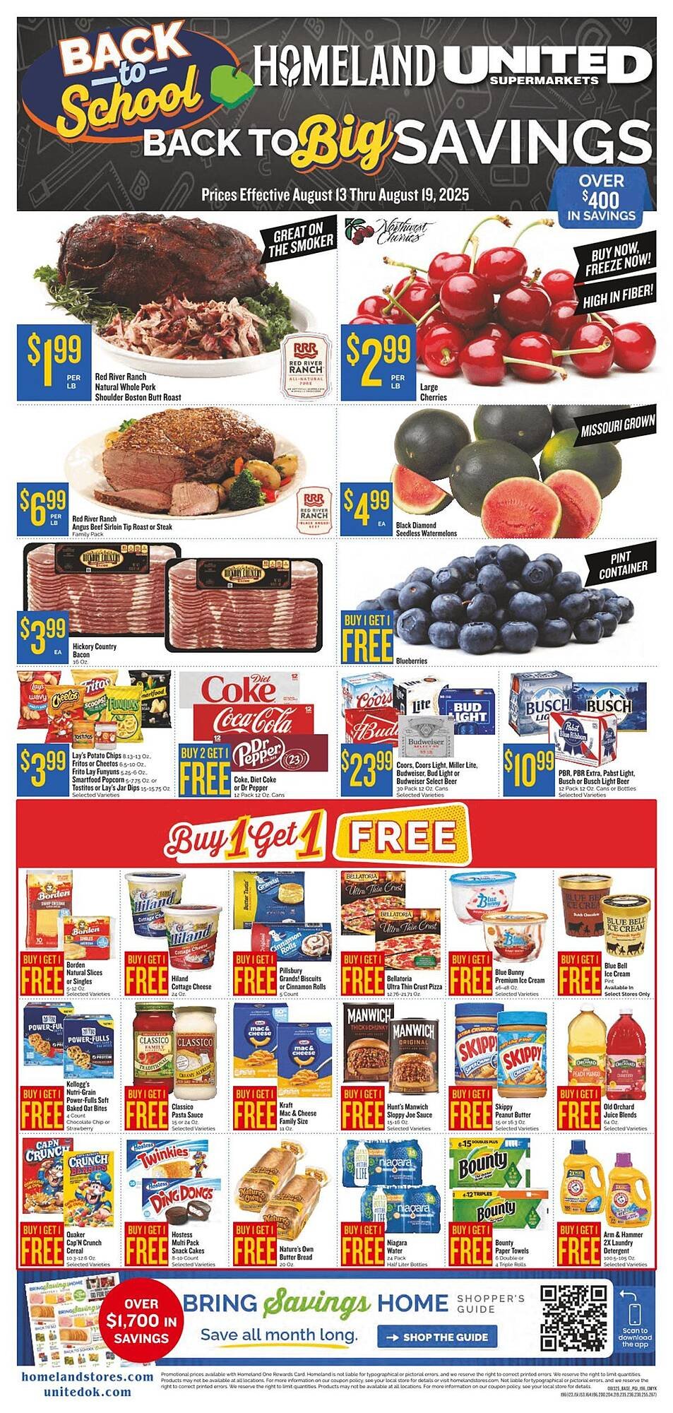 Homeland Market Weekly Ad (2025-08-13 - 2025-08-19) | 1