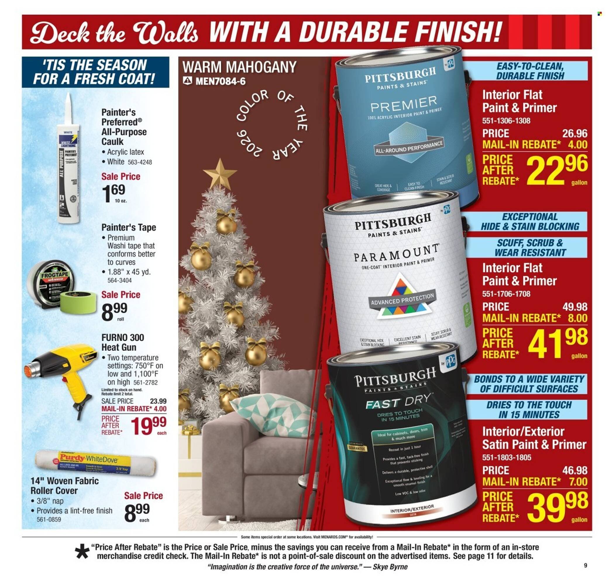 Menards weekly ad