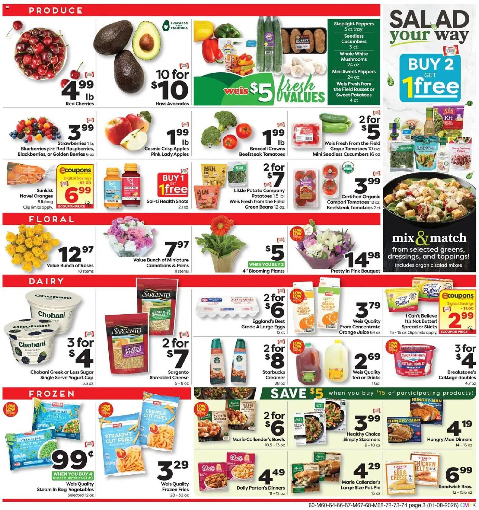 Weis Markets weekly ad