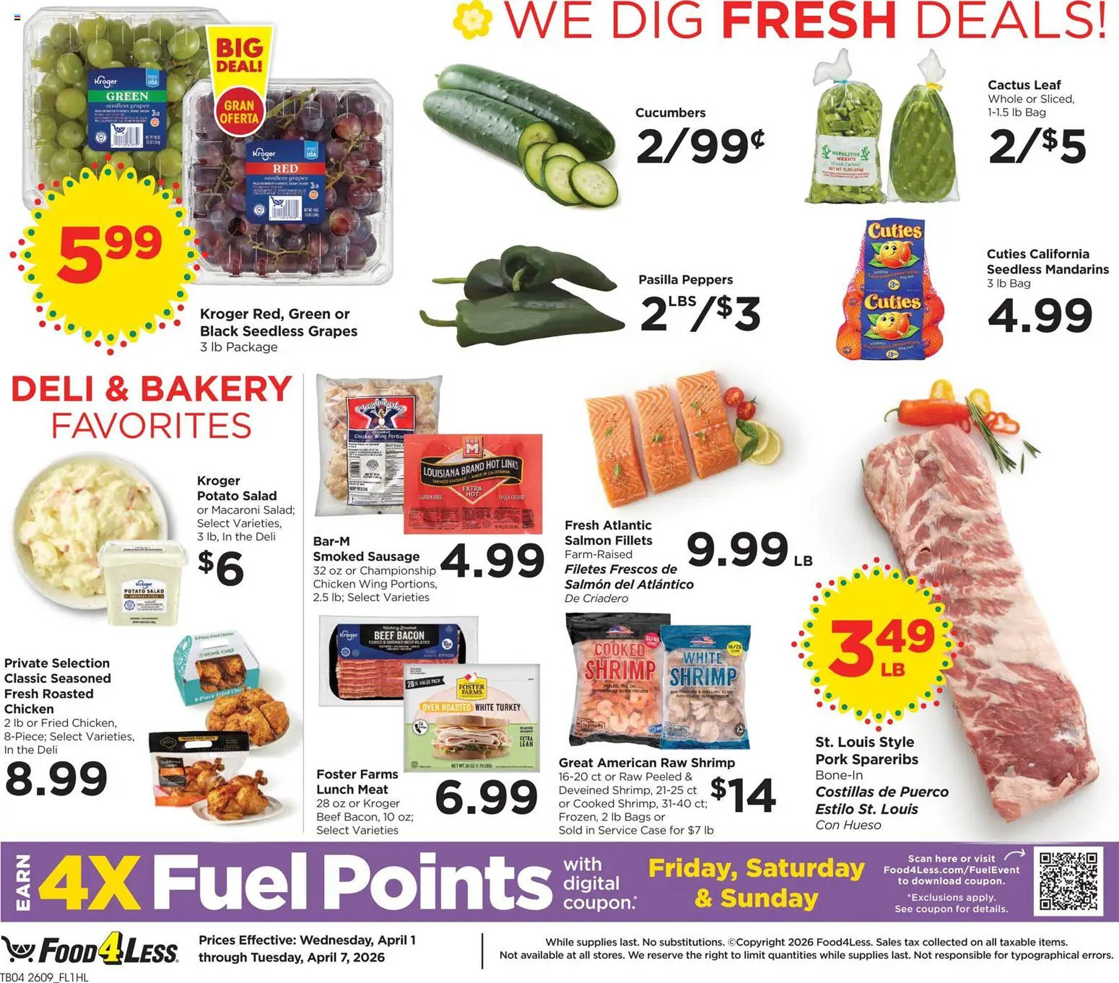 Food 4 Less weekly ad