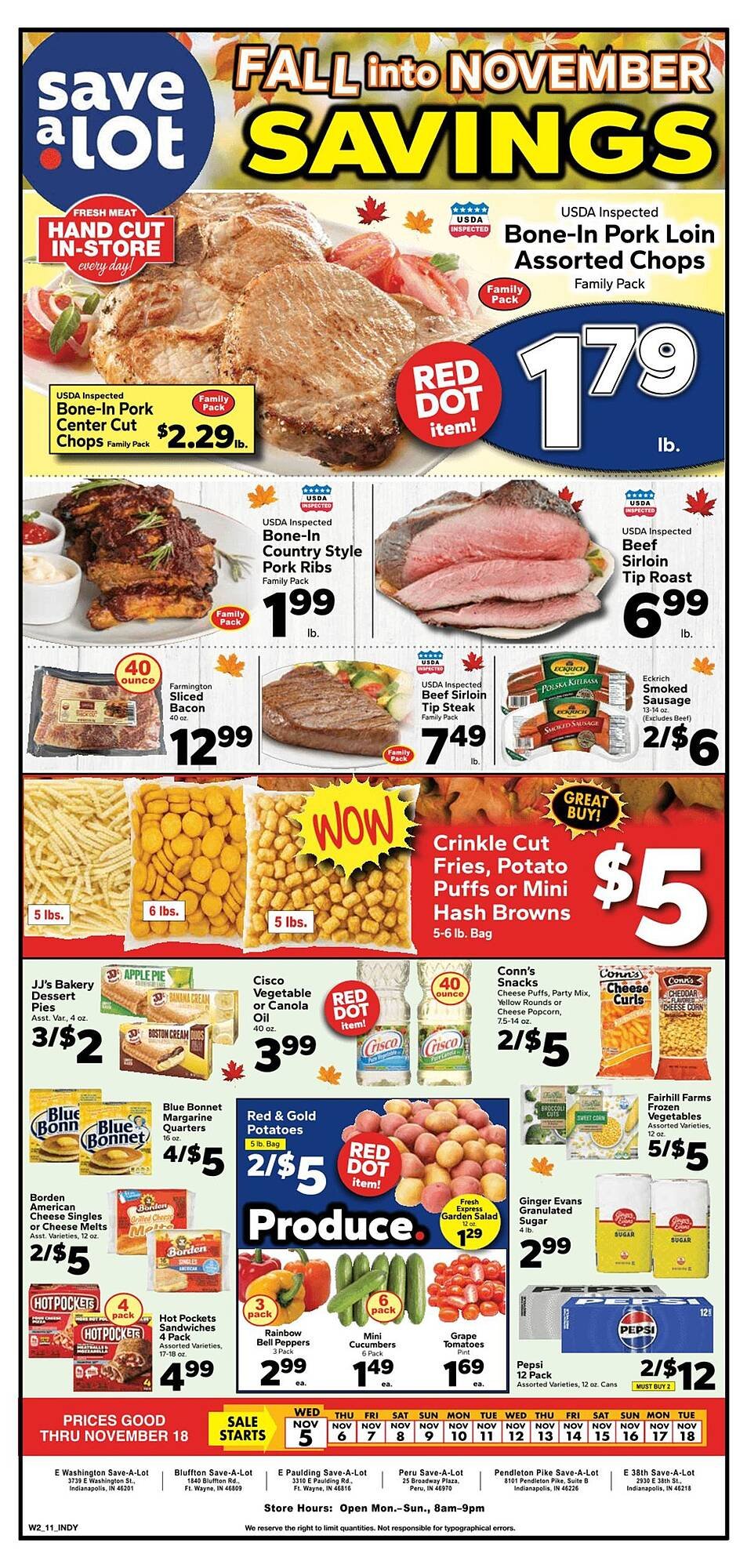 Save a Lot weekly ad (2025-11-05 - 2025-11-18) | 1