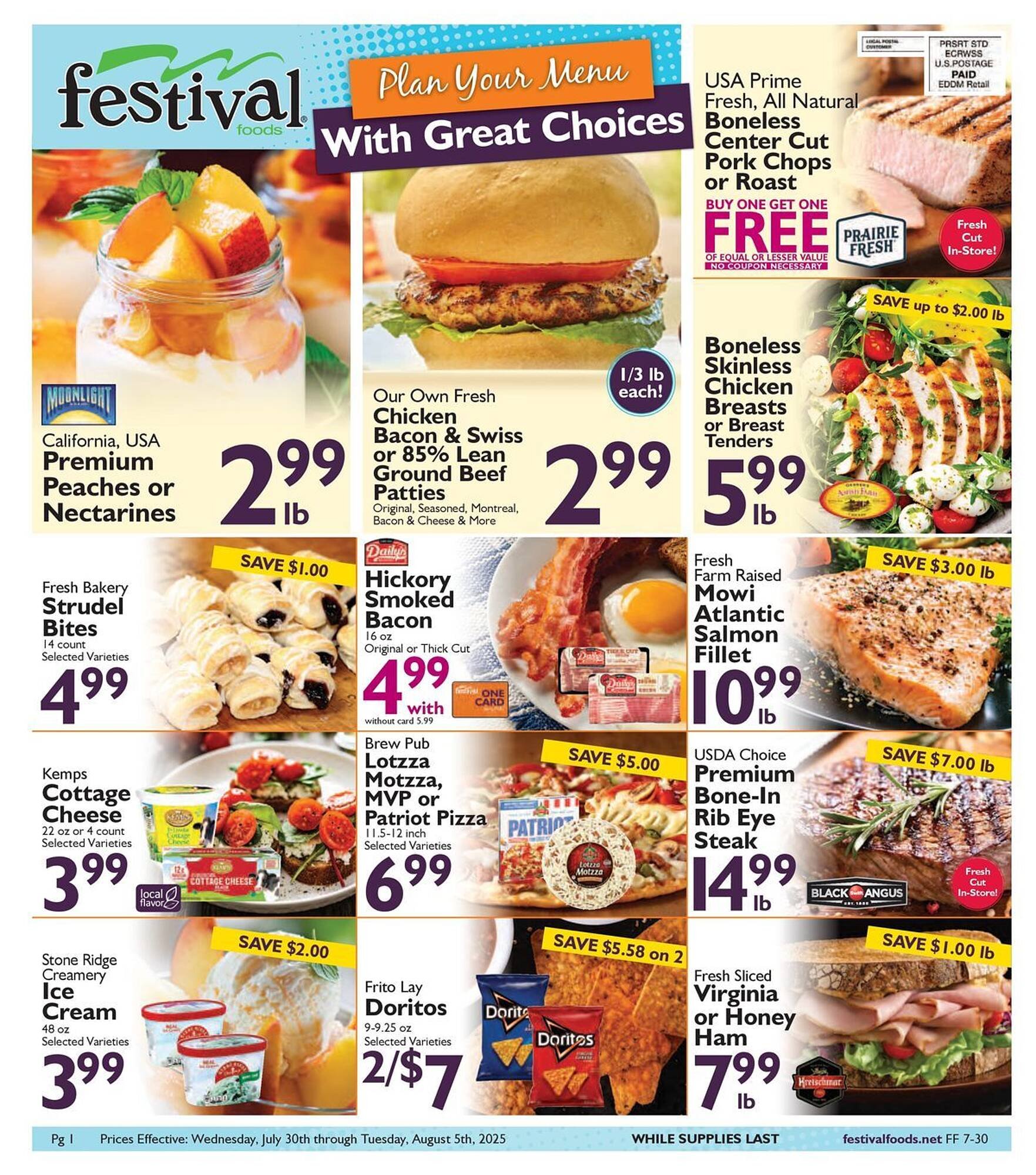 Festival Foods Weekly Ad (2025-07-30 - 2025-08-05) | 1