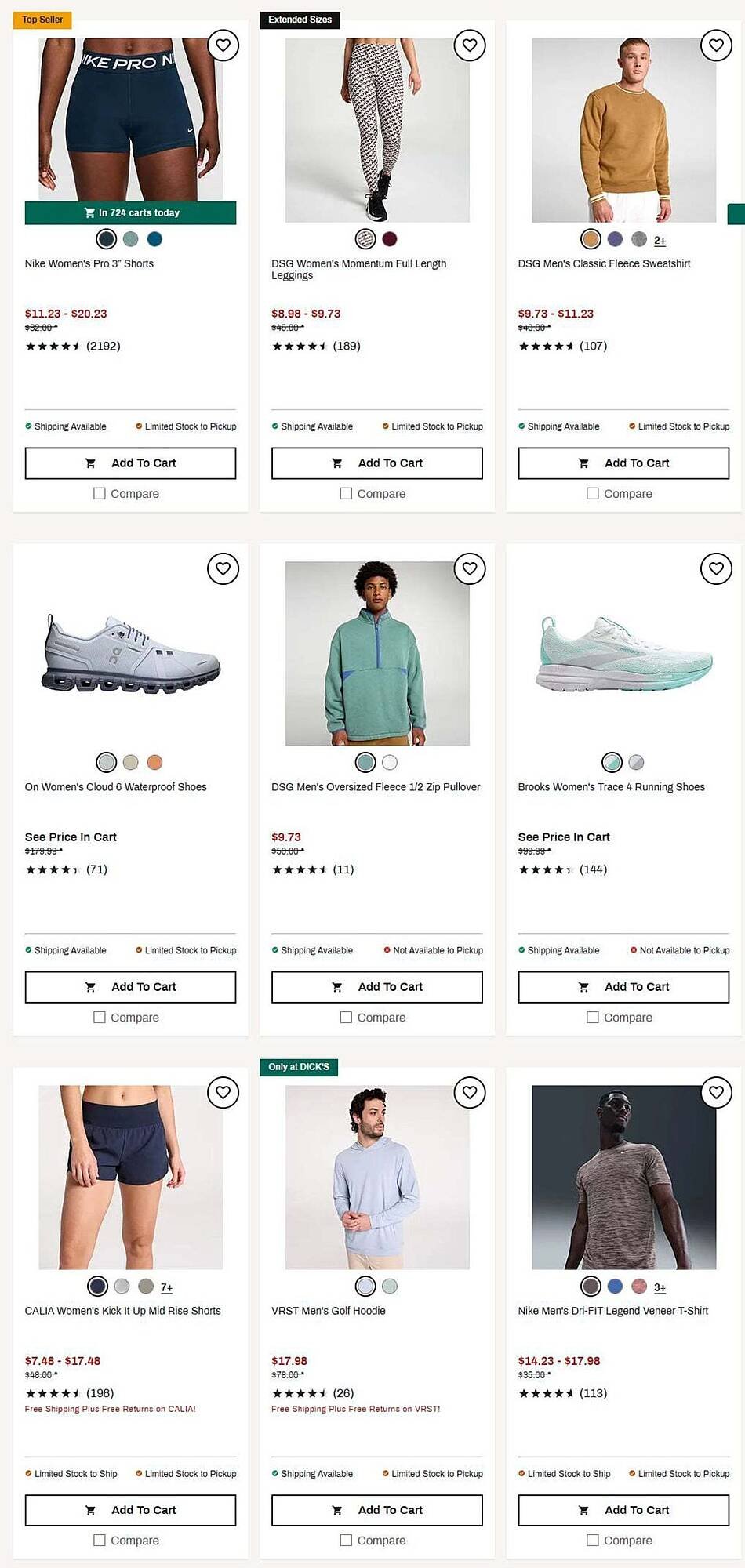 Dick's Sporting Goods weekly ad