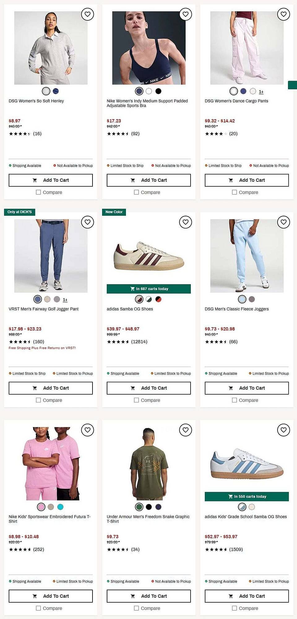 Dick's Sporting Goods weekly ad