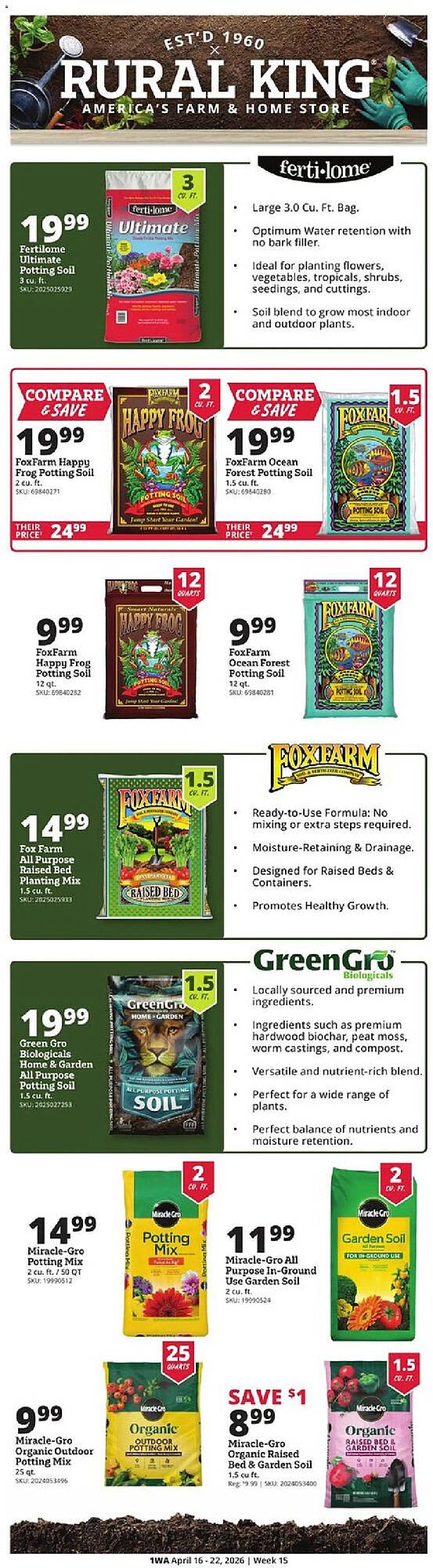Rural King weekly ad