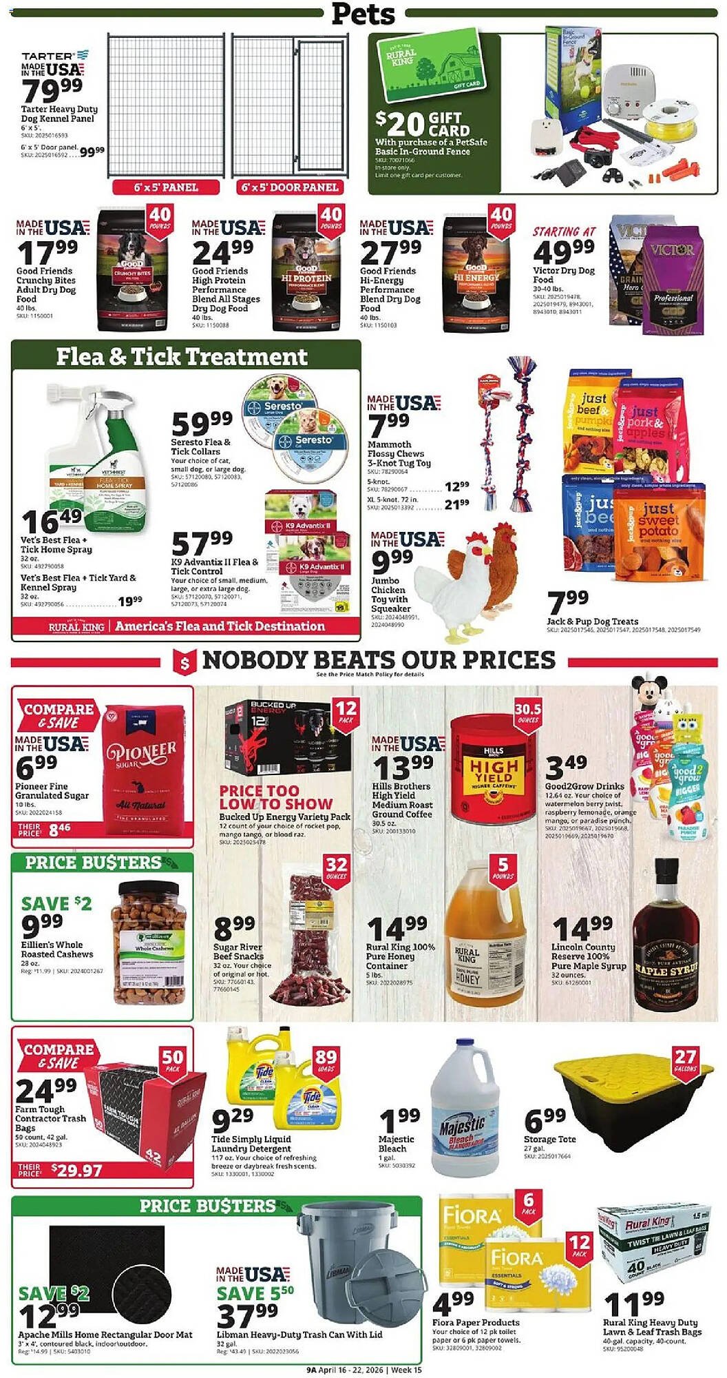 Rural King weekly ad