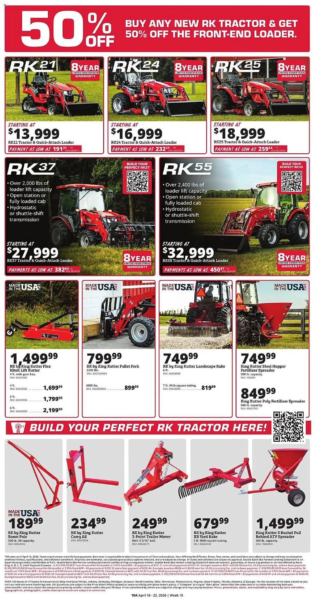 Rural King weekly ad