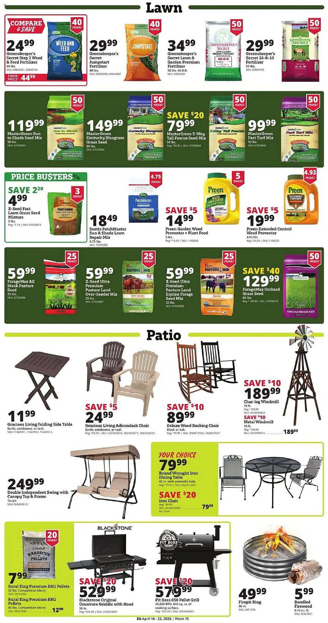 Rural King weekly ad