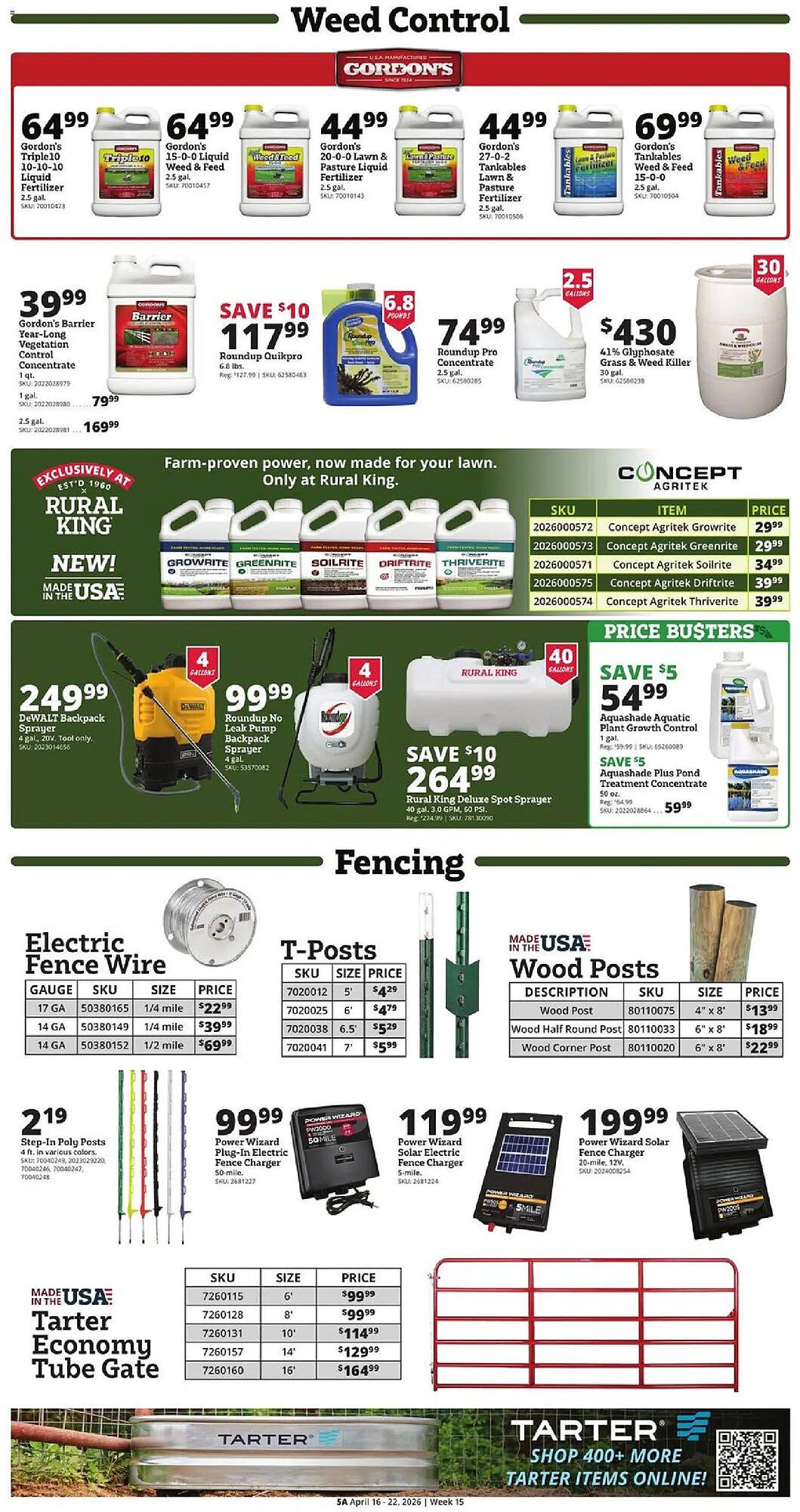 Rural King weekly ad