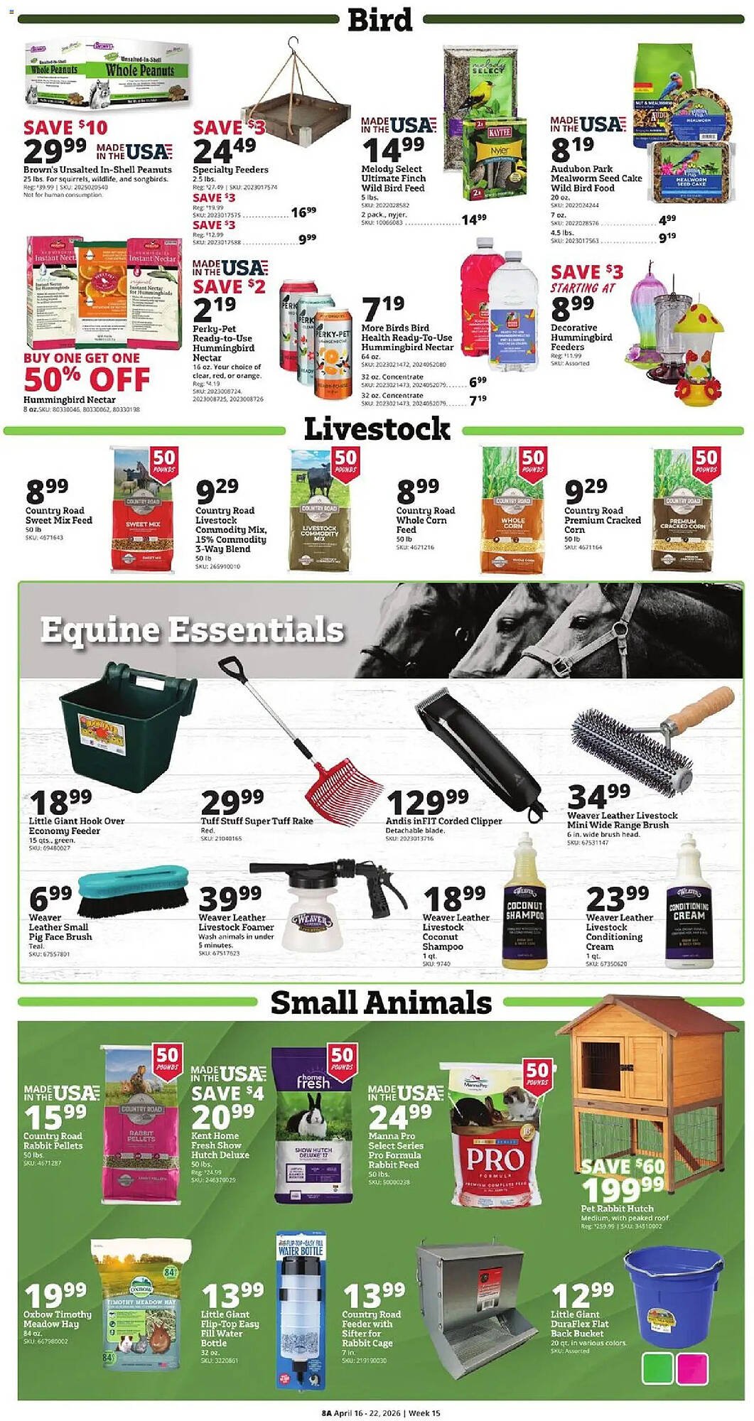 Rural King weekly ad