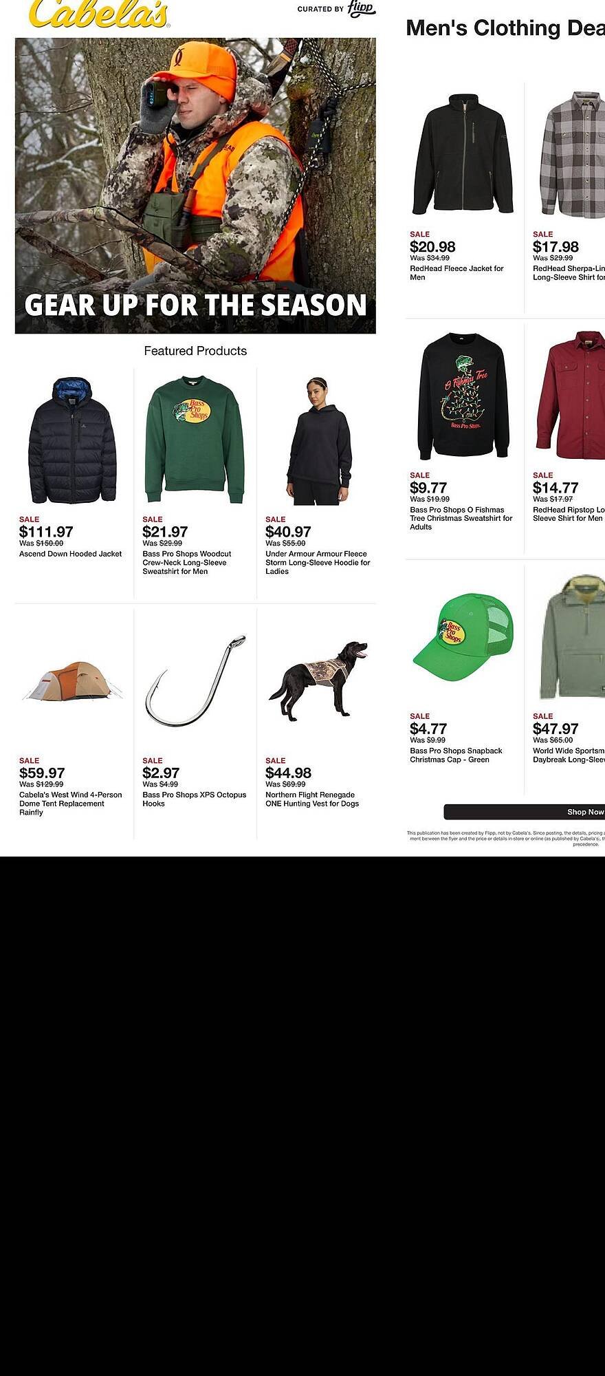 Cabela's weekly ad