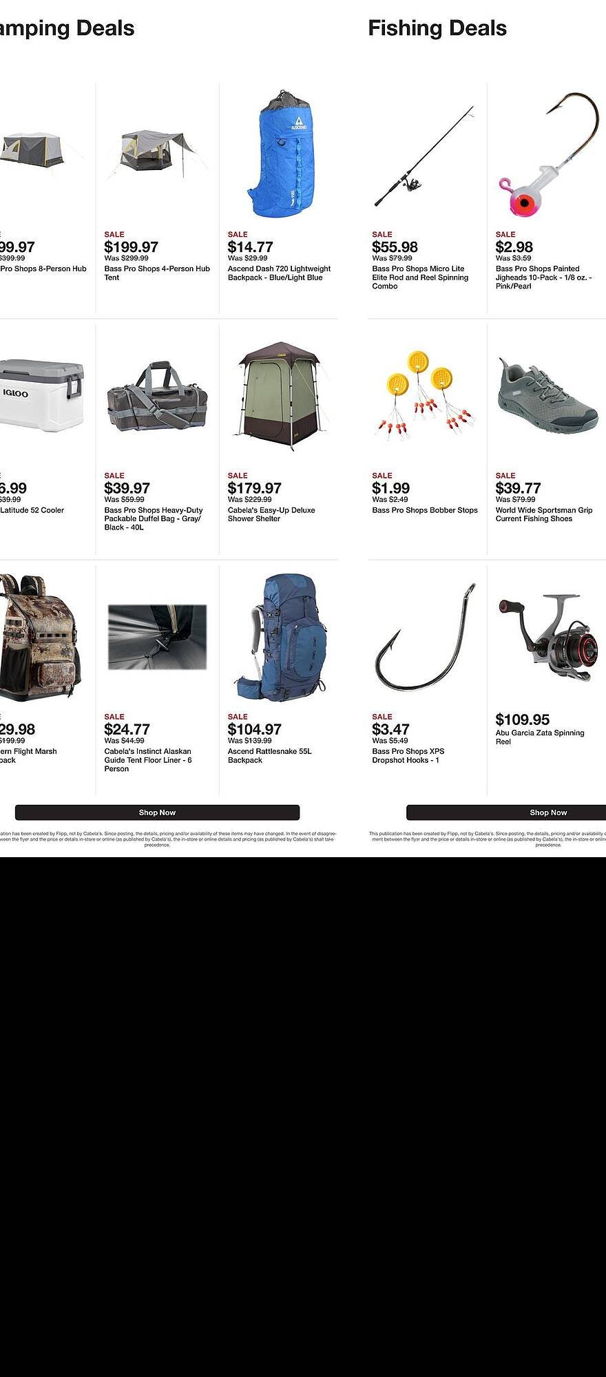 Cabela's weekly ad