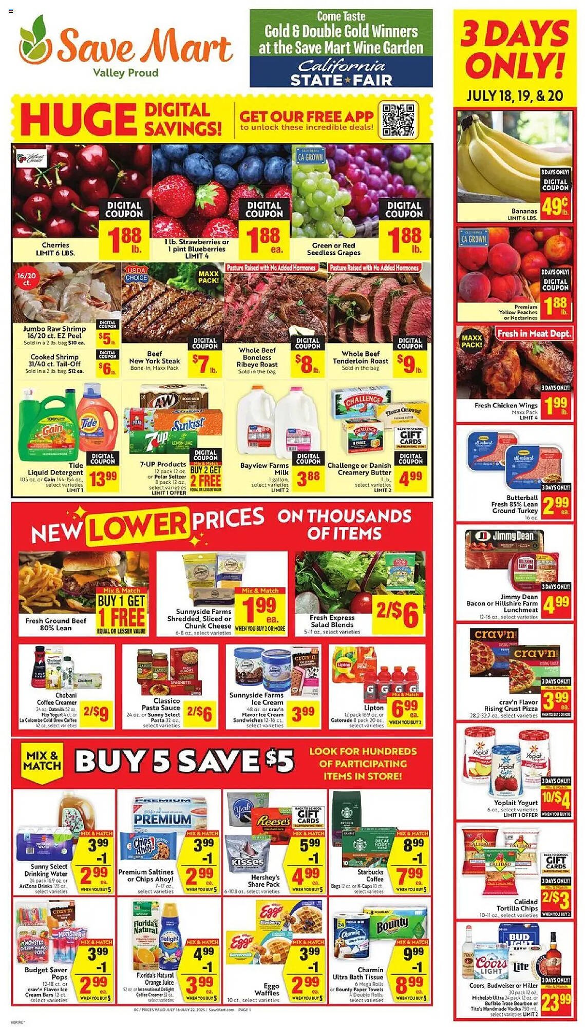 Save Mart Weekly Ad (2025-07-18 - 2025-07-20) | 1