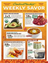 Central Market weekly ad (2025-10-29 - 2025-11-04)