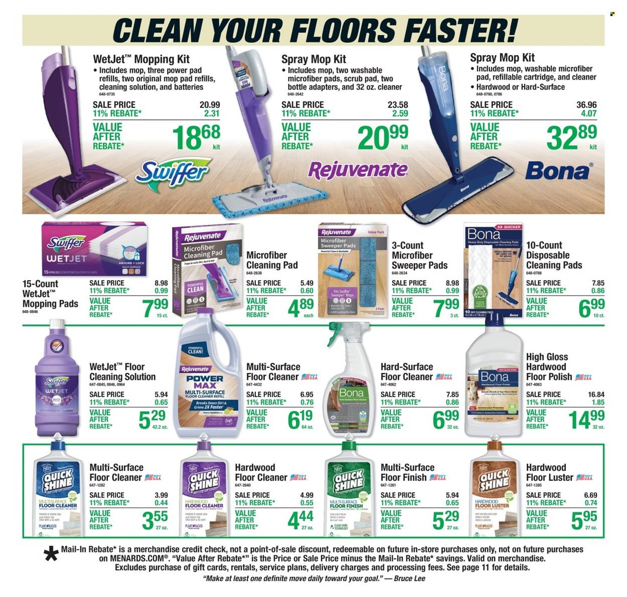Menards weekly ad