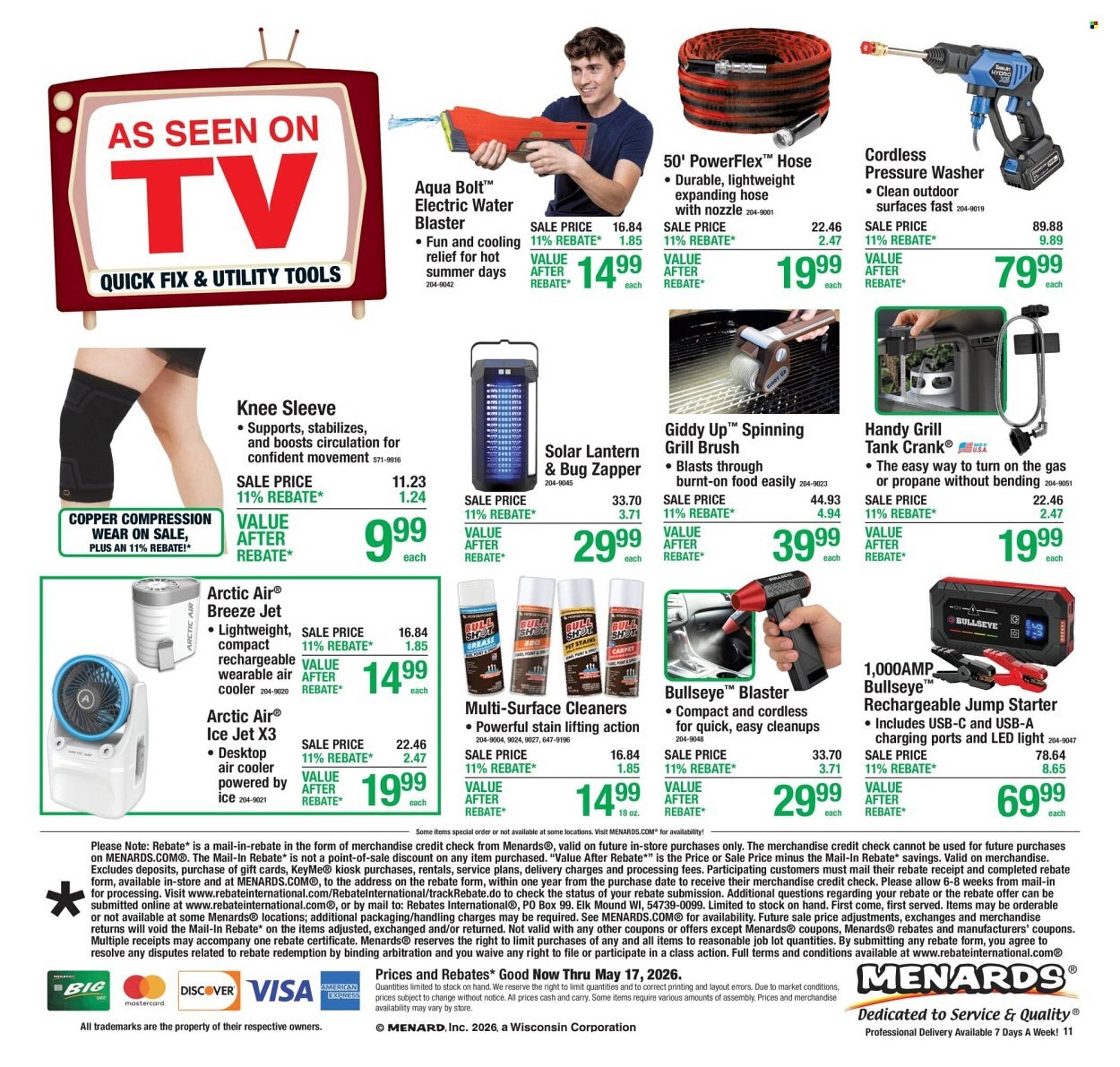Menards weekly ad