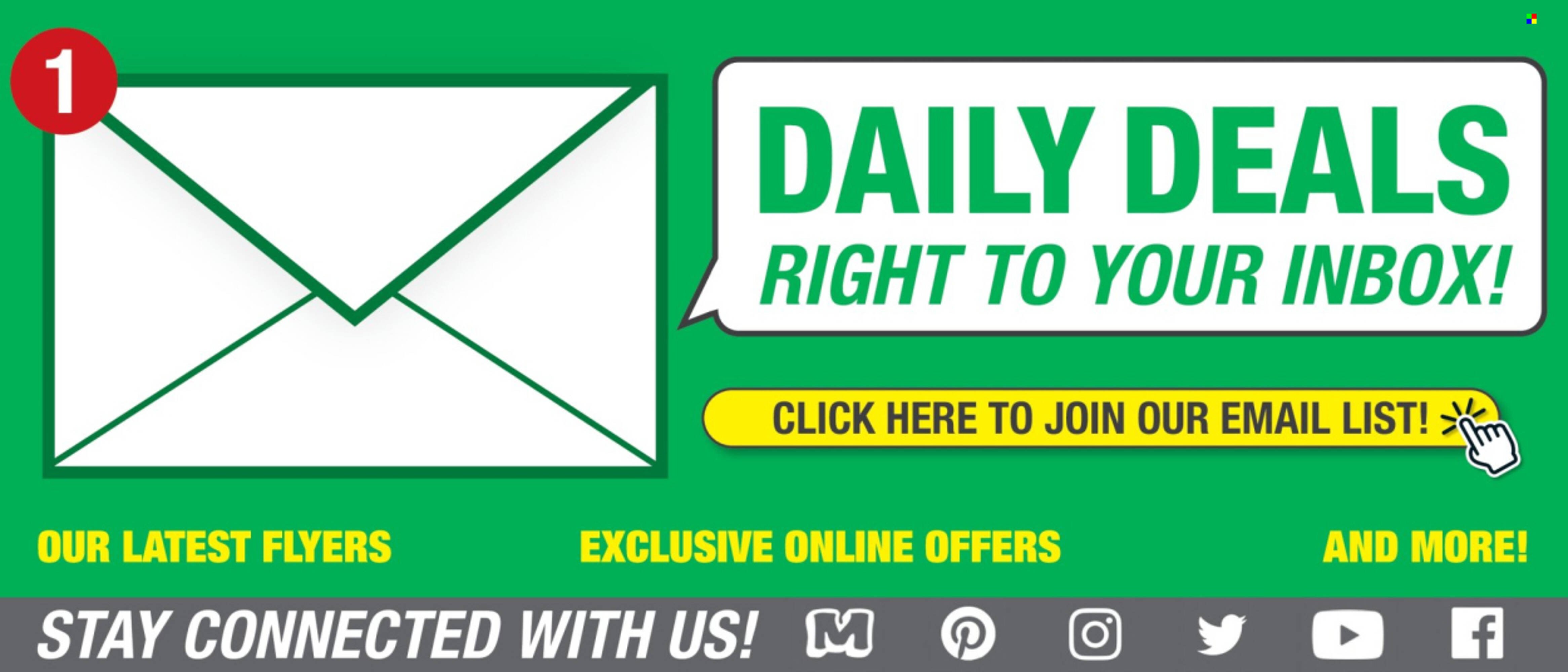 Menards weekly ad