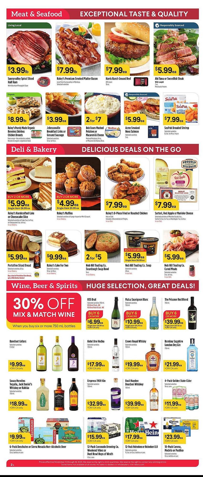 Raley&#039;s weekly ad