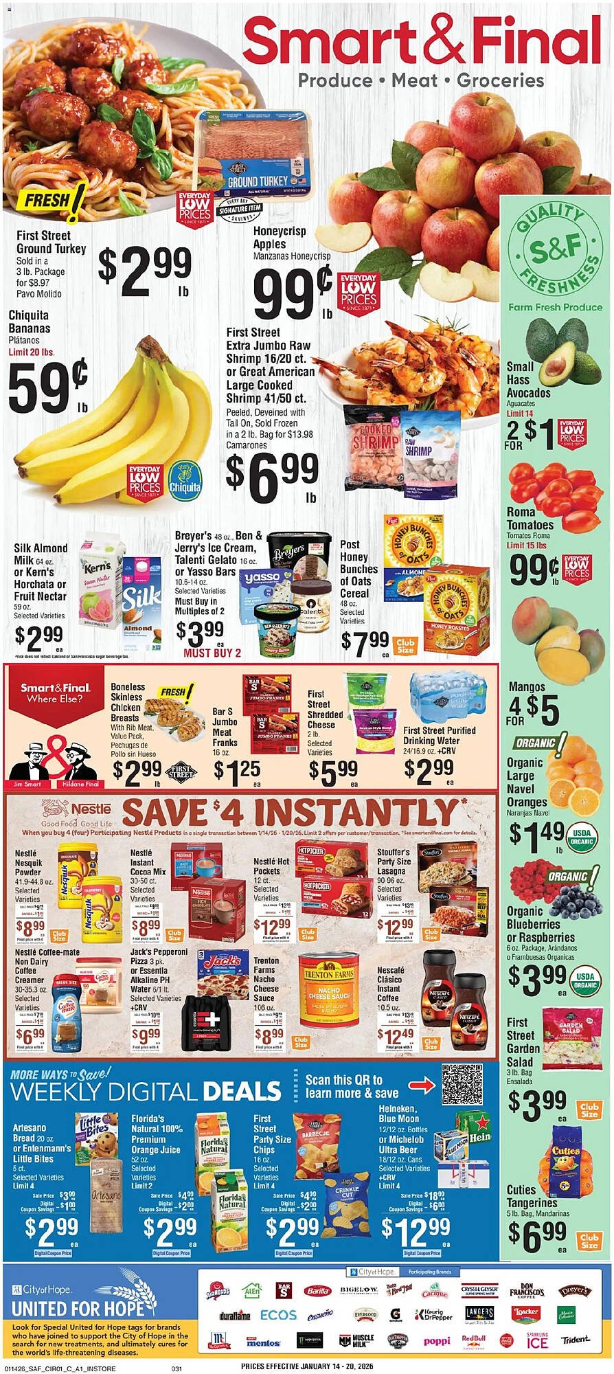 Smart &amp; Final weekly ad