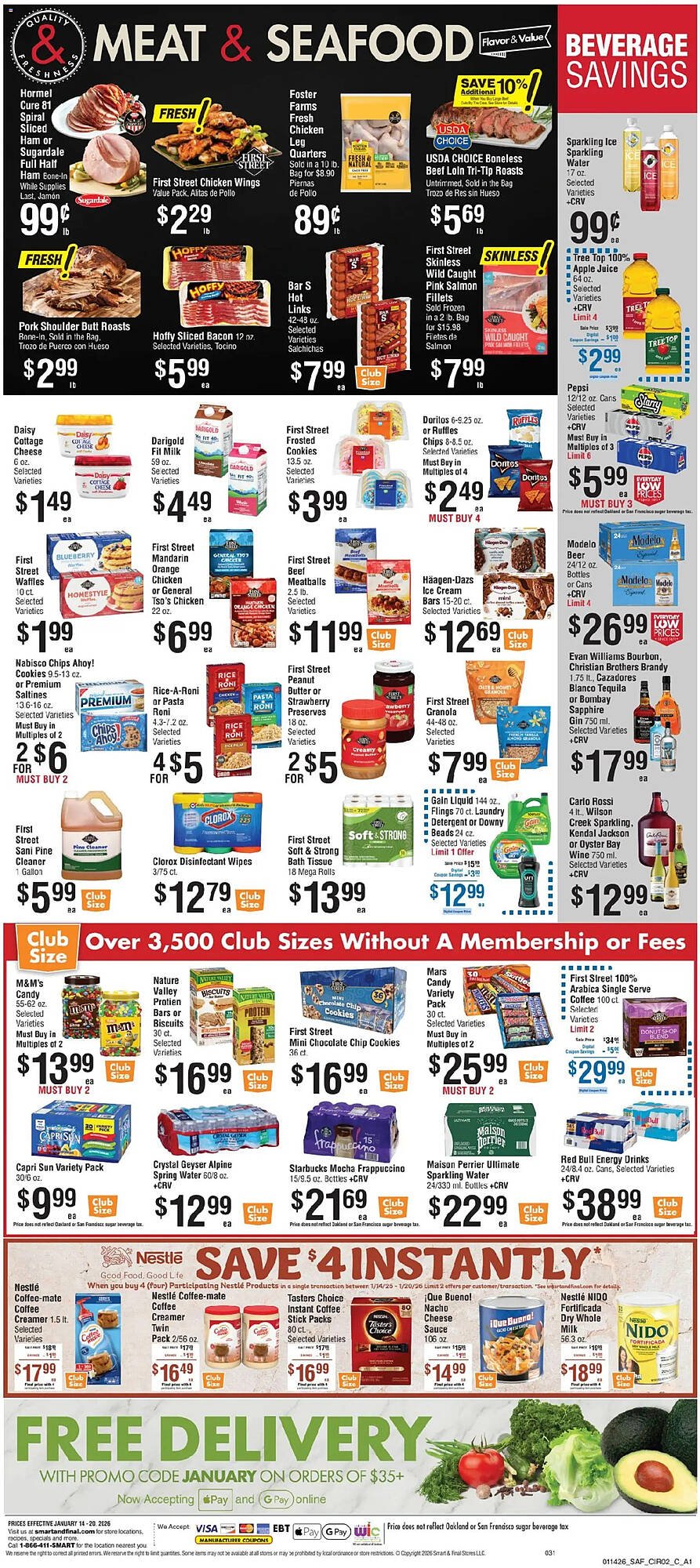 Smart &amp; Final weekly ad