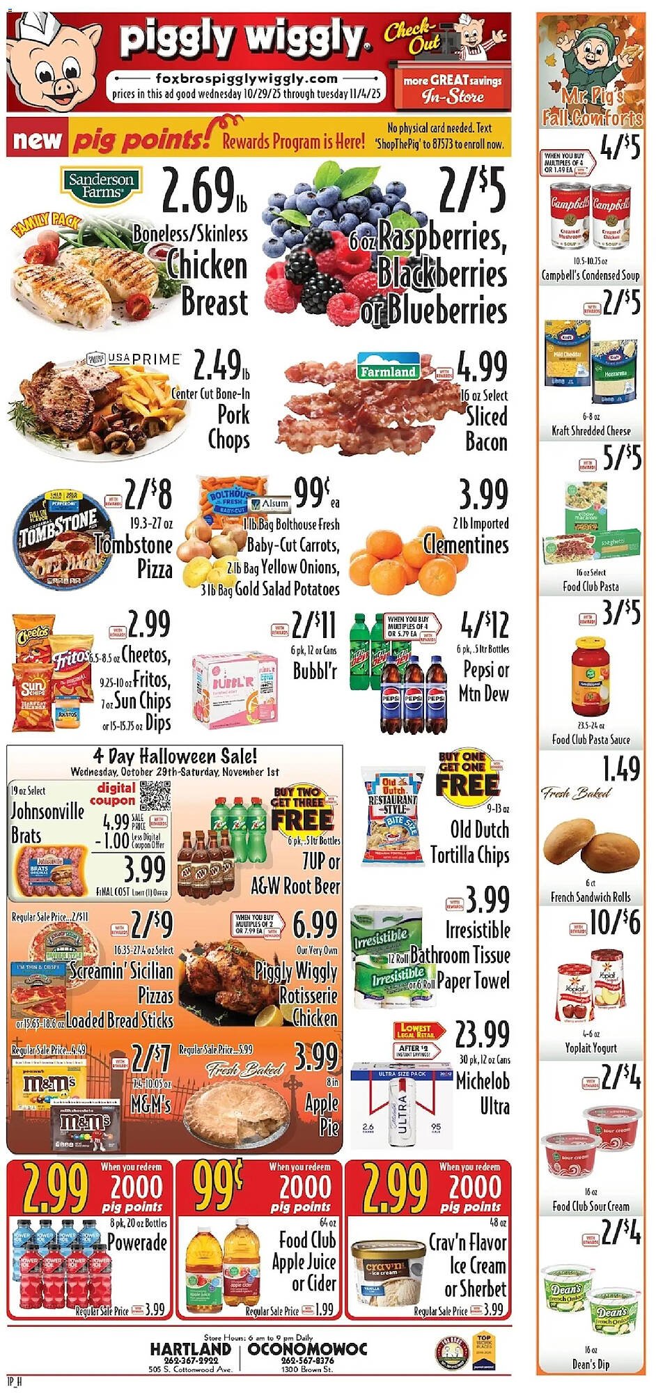 Piggly Wiggly weekly ad (2025-10-29 - 2025-11-05) | 1