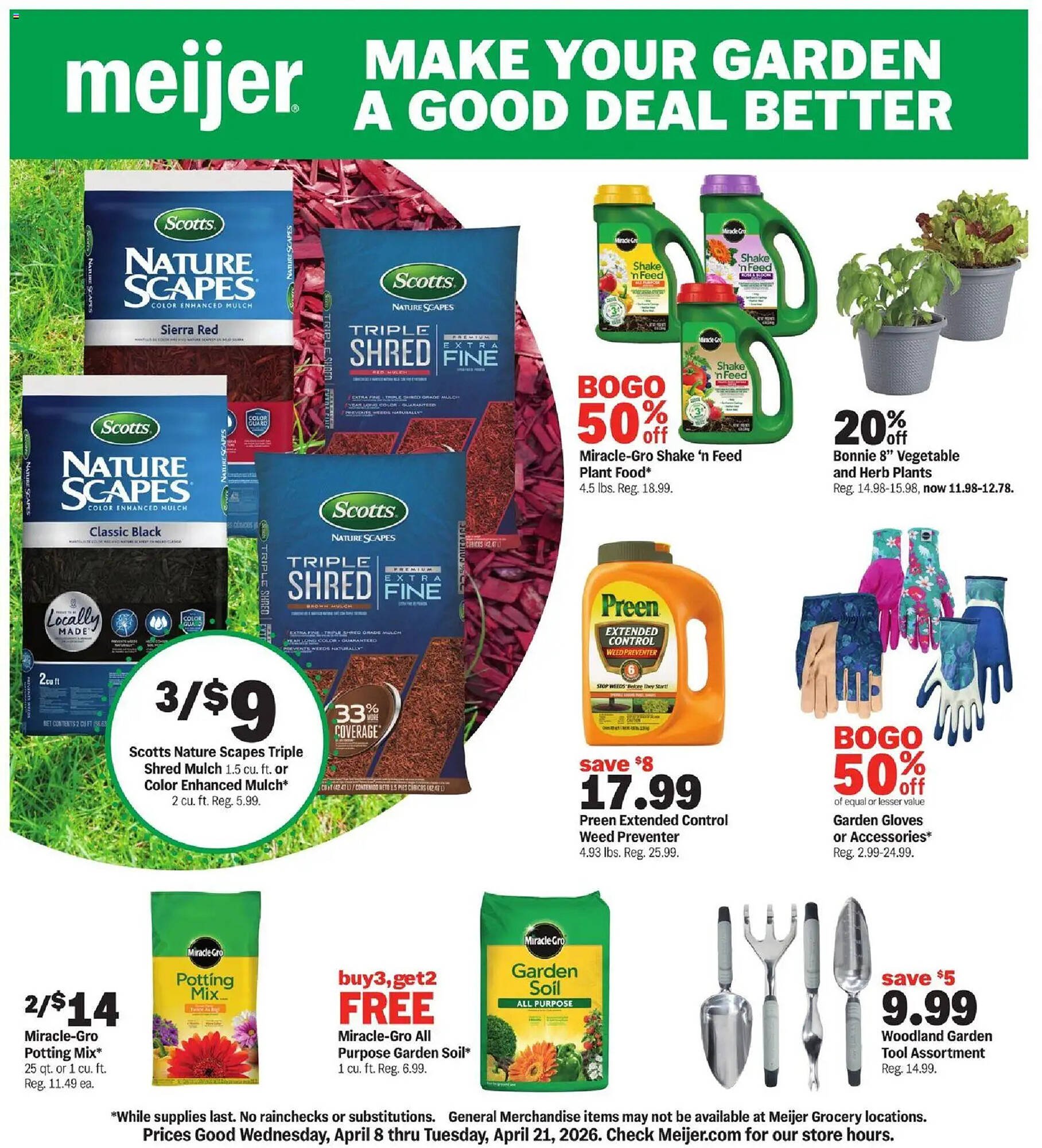 Meijer weekly ad