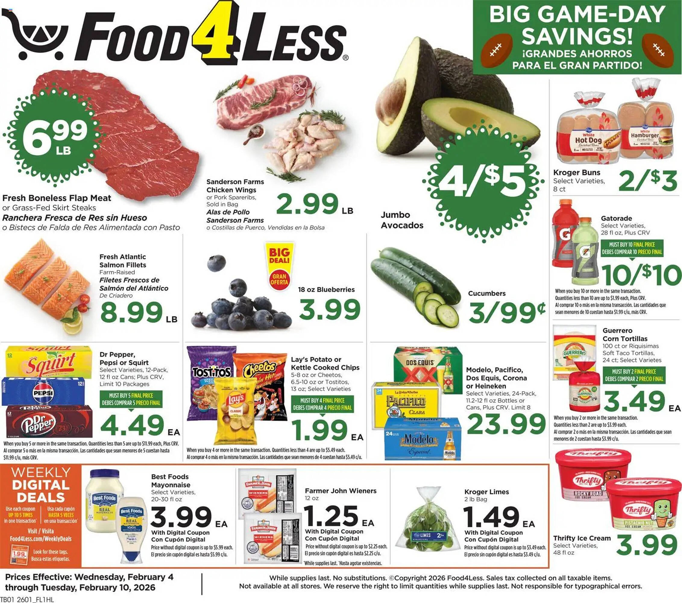 Food 4 Less weekly ad (2026-02-04 - 2026-02-10)