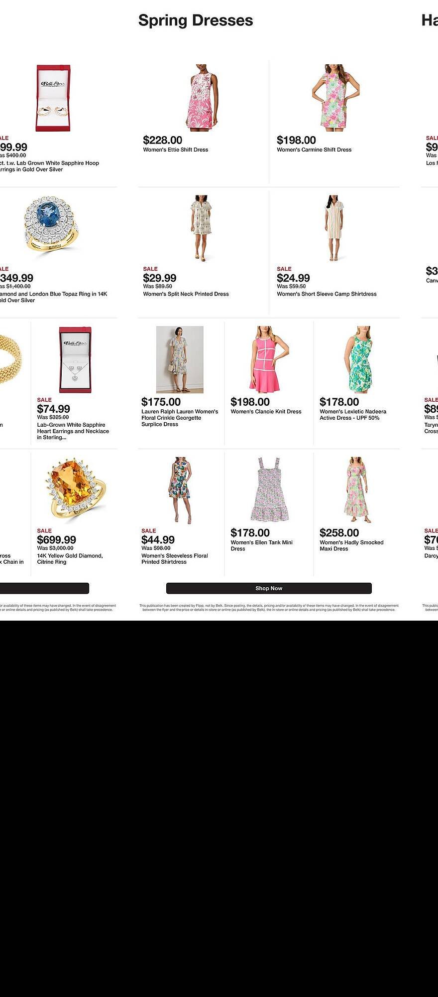Belk weekly ad