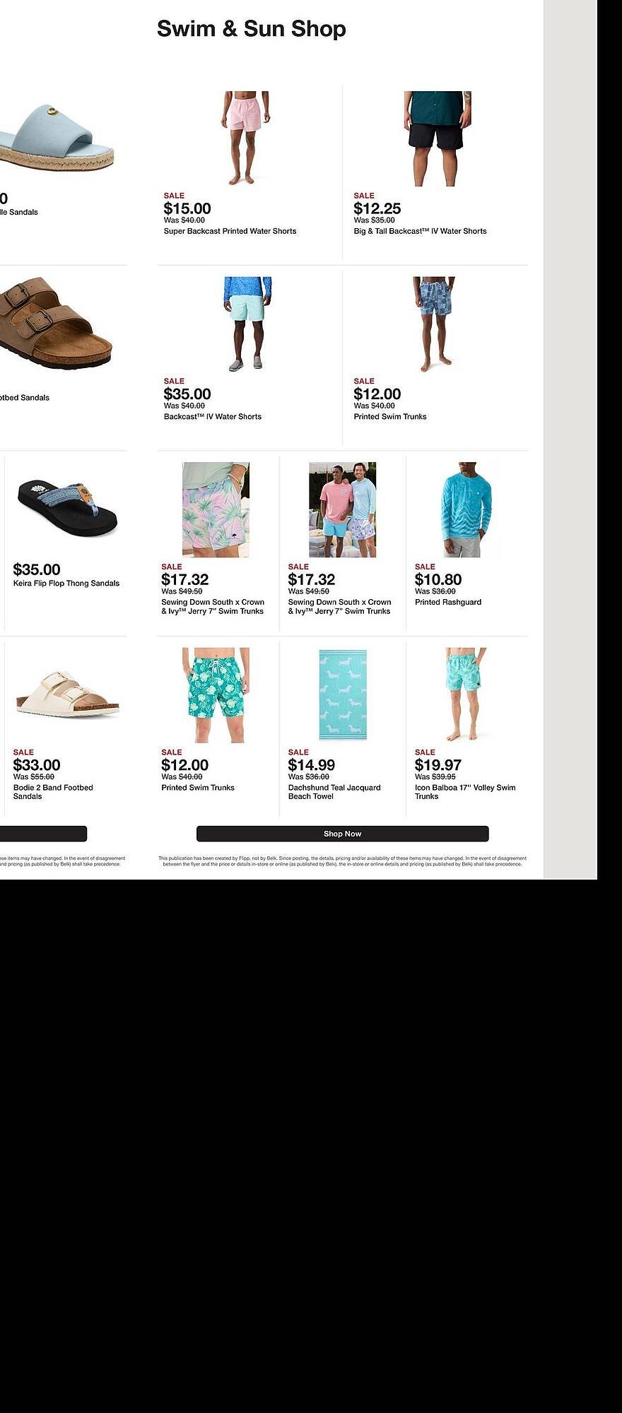 Belk weekly ad