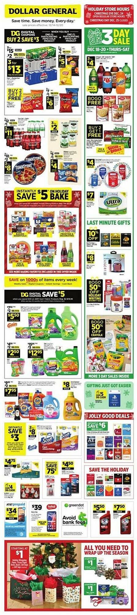 Dollar General weekly ad