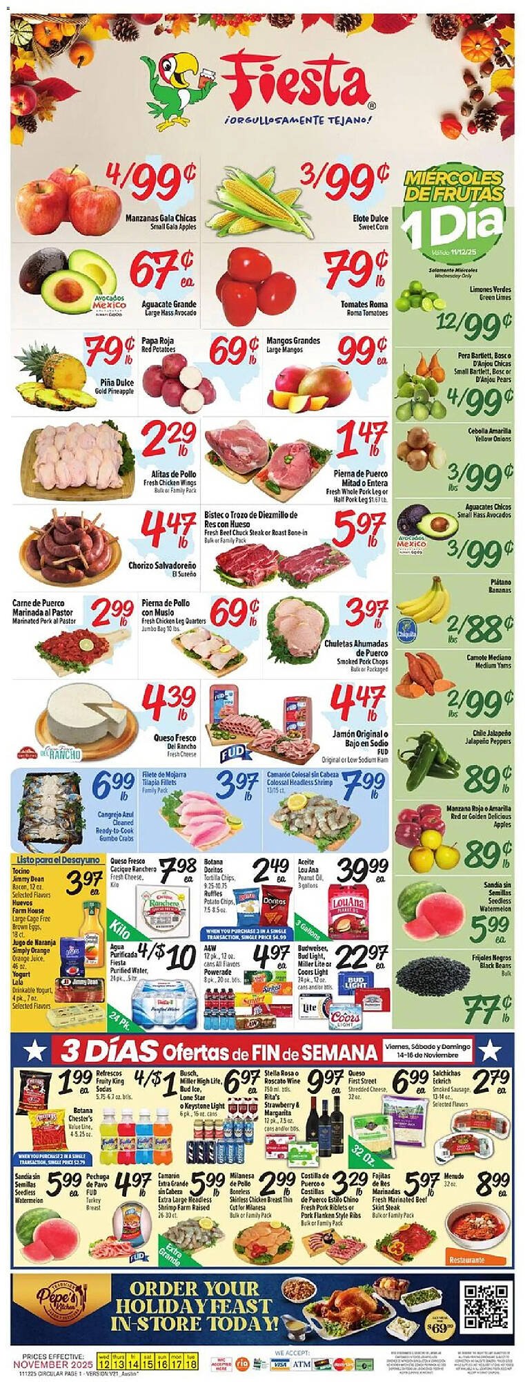Fiesta Mart weekly ad (2025-11-12 - 2025-11-19) | 1