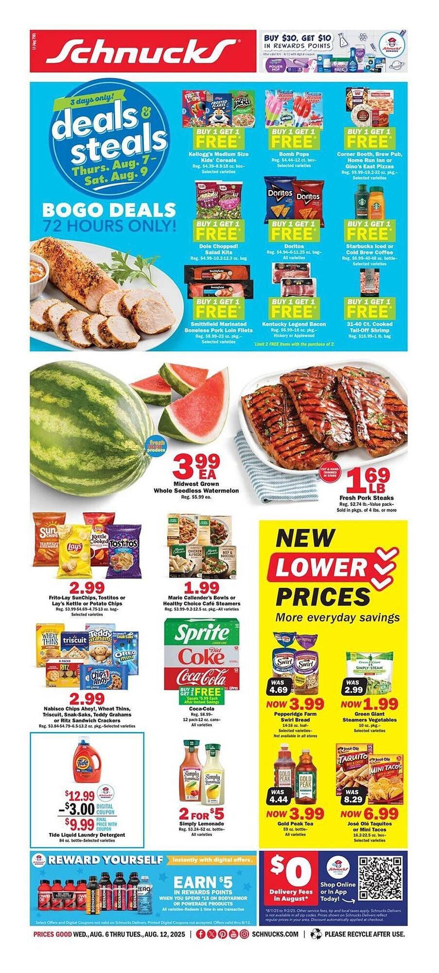 Schnucks Weekly Ad (2025-08-06 - 2025-08-12) | 1