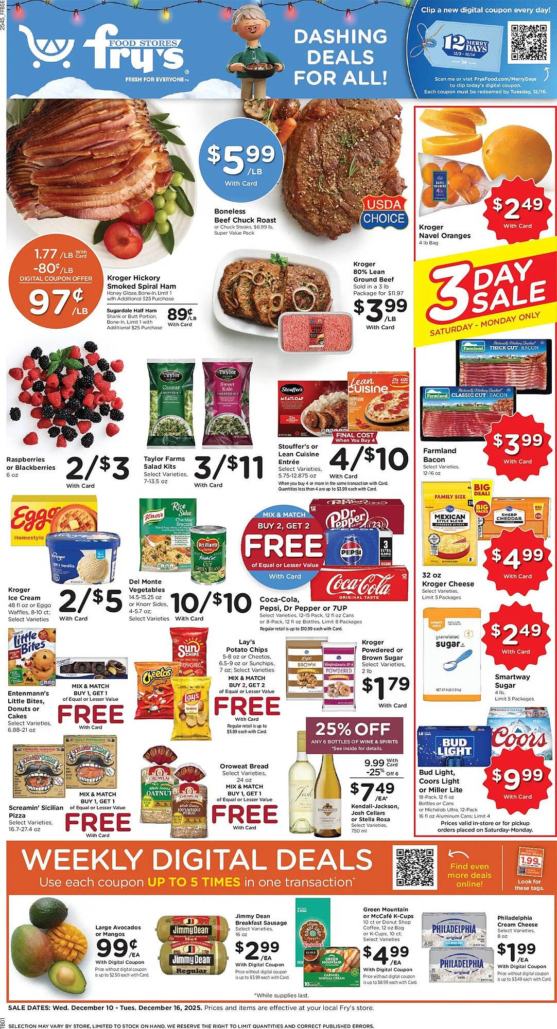 Fry&#039;s weekly ad