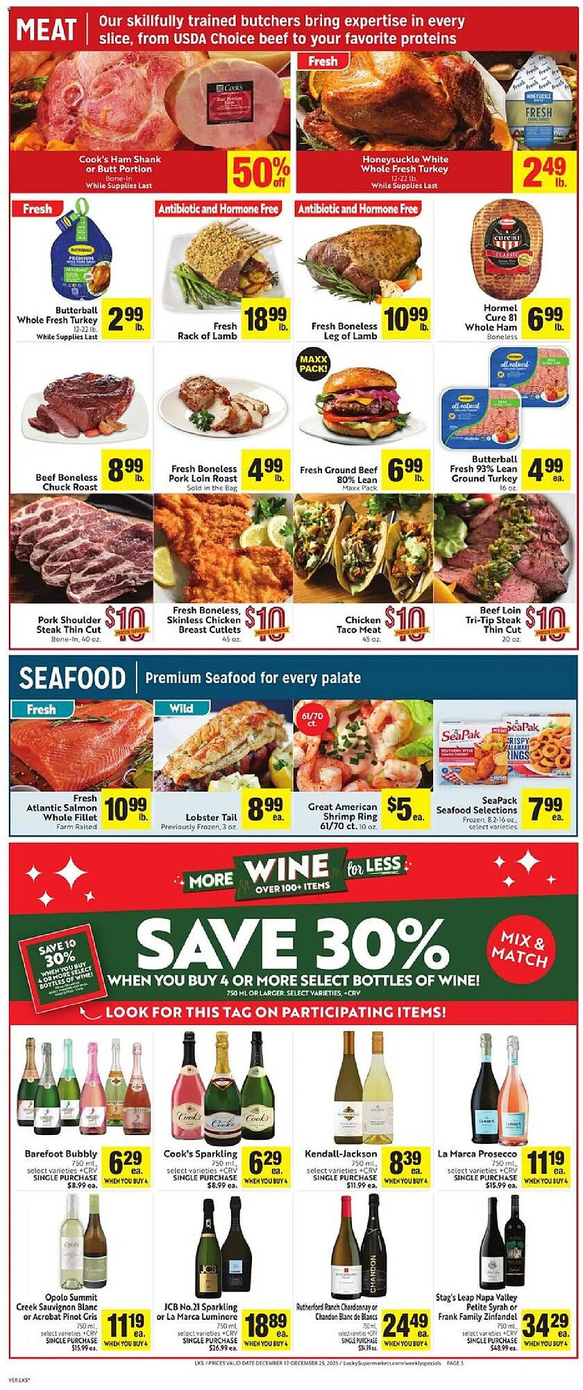 Lucky Supermarkets weekly ad