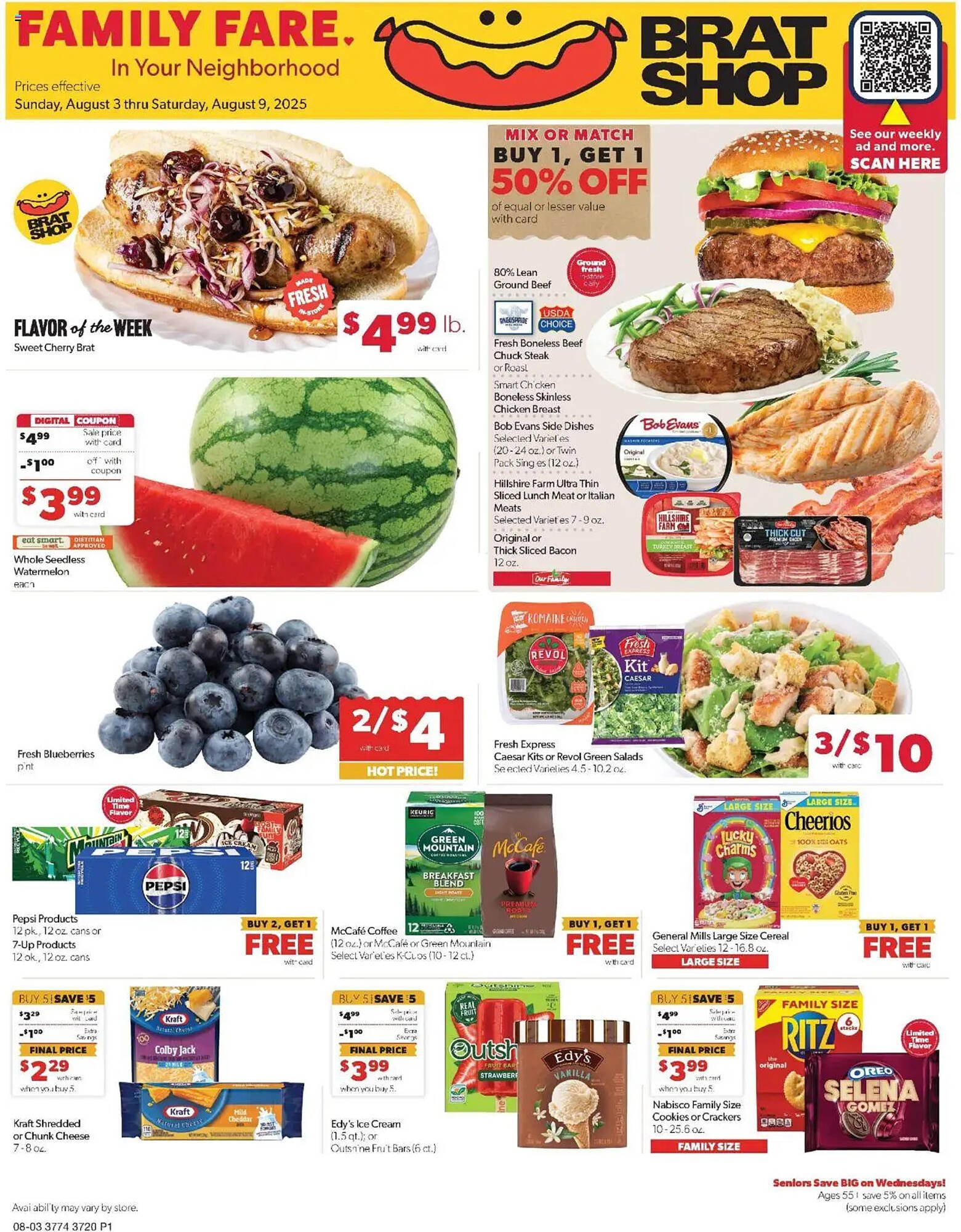 Family Fare Weekly Ad (2025-08-03 - 2025-08-09) | 1