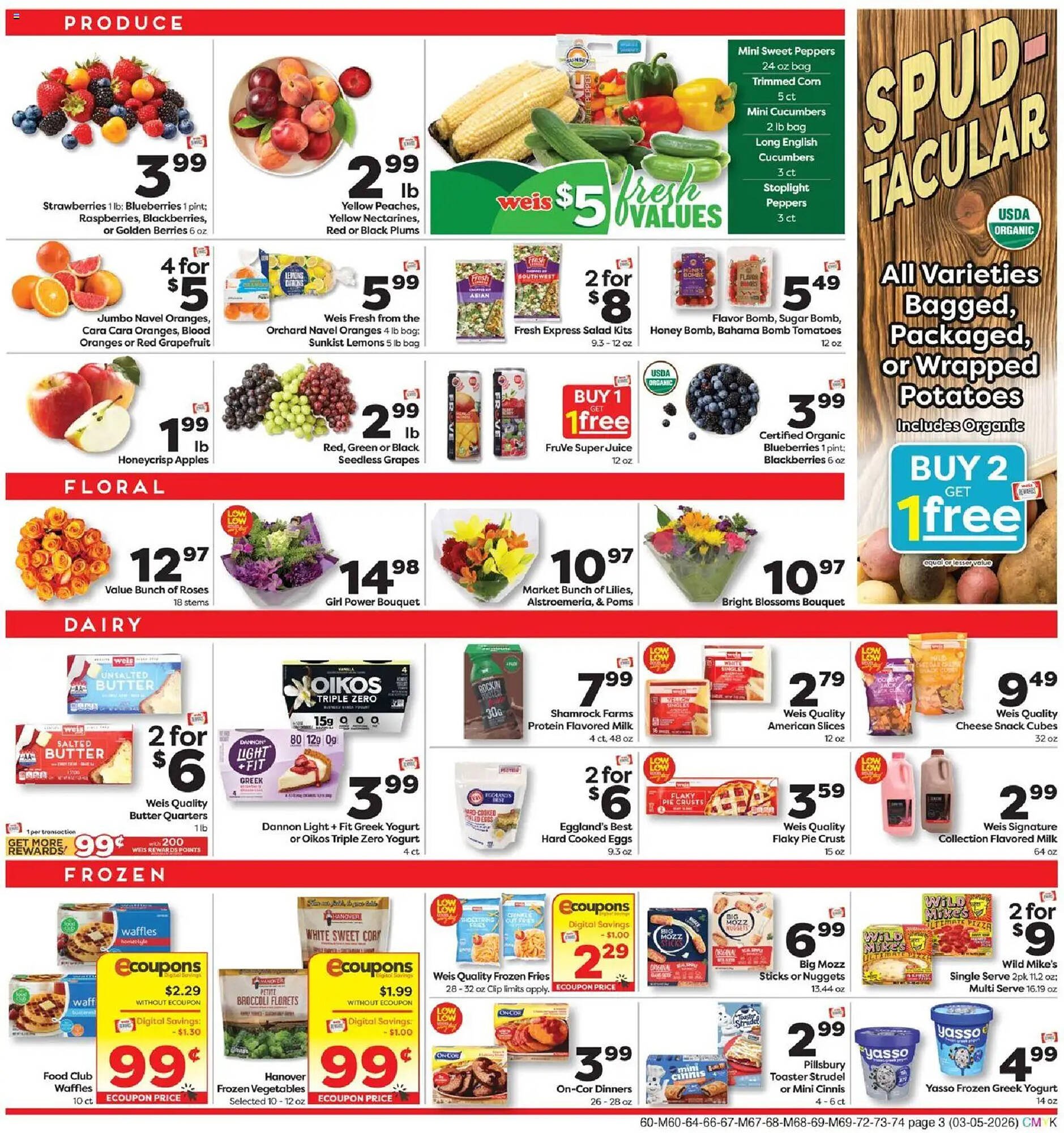 Weis Markets weekly ad