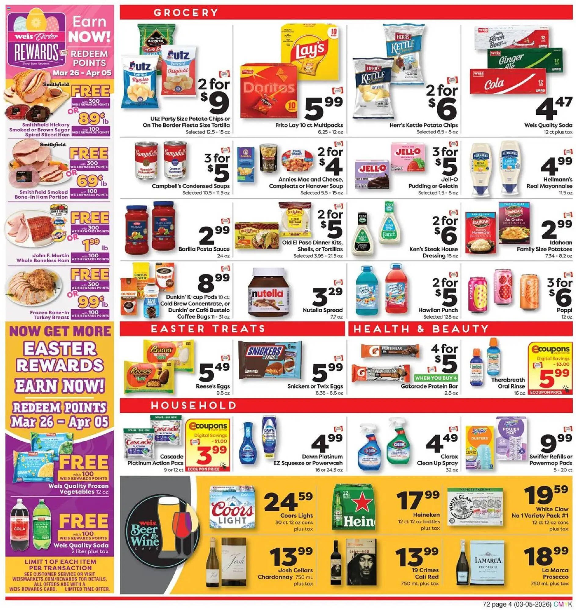 Weis Markets weekly ad