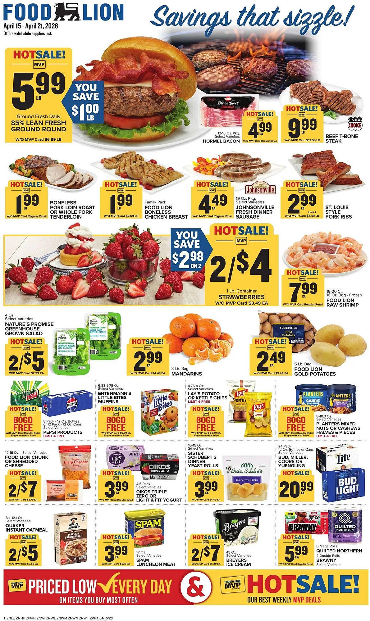 Food Lion weekly ad