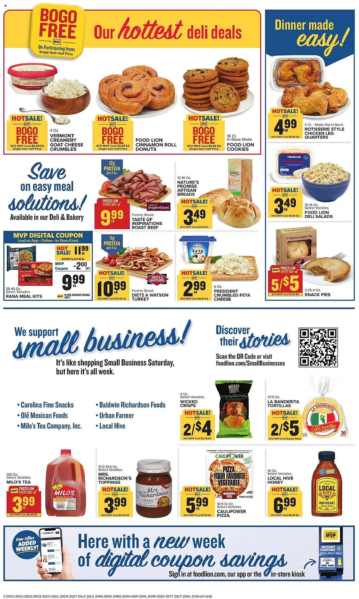 Food Lion weekly ad
