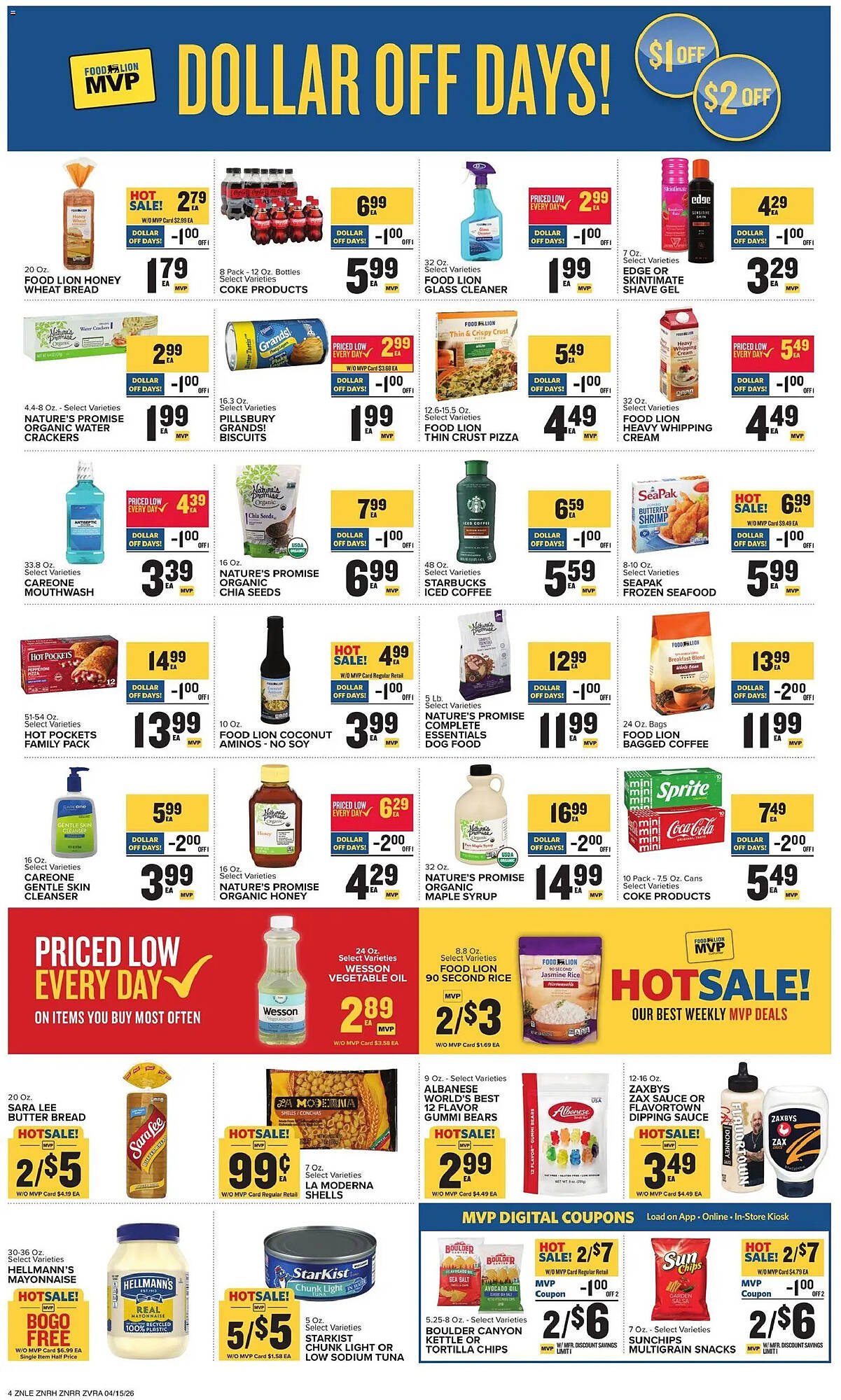 Food Lion weekly ad